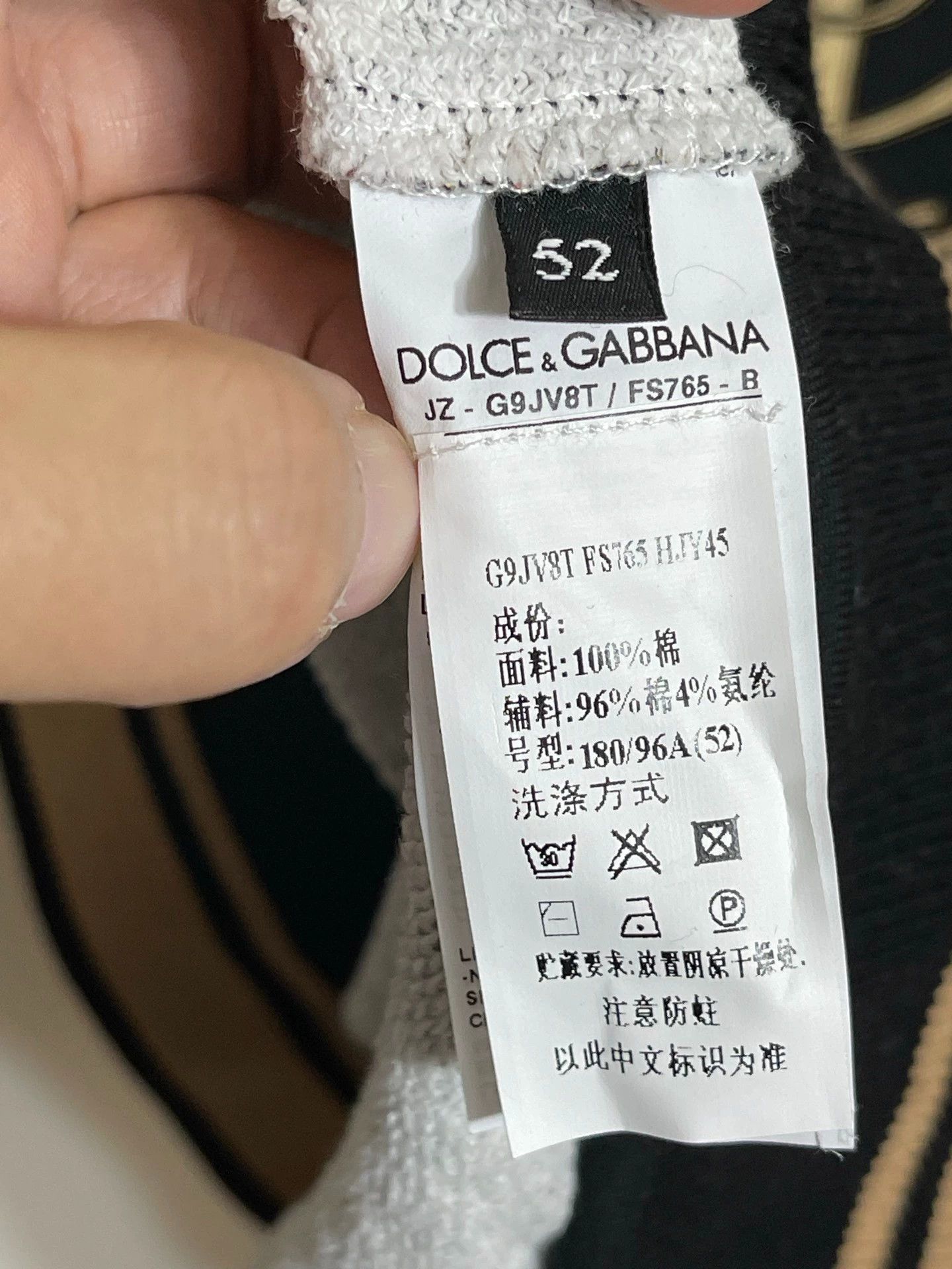 Dolce & Gabbana Dolce & Gabbana Sweatshirt 52 IT Size US L / EU 52-54 / 3 - 6 Thumbnail