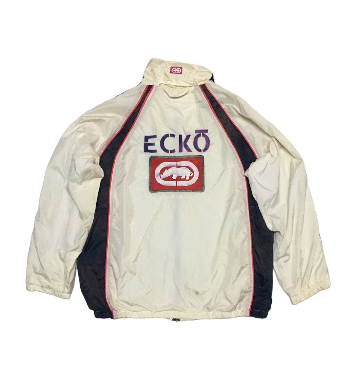 Ecko Unltd. Vintage ECKO UNLTD Zipper Light Jacket With Hoddies Size US XL / EU 56 / 4 - 5 Thumbnail