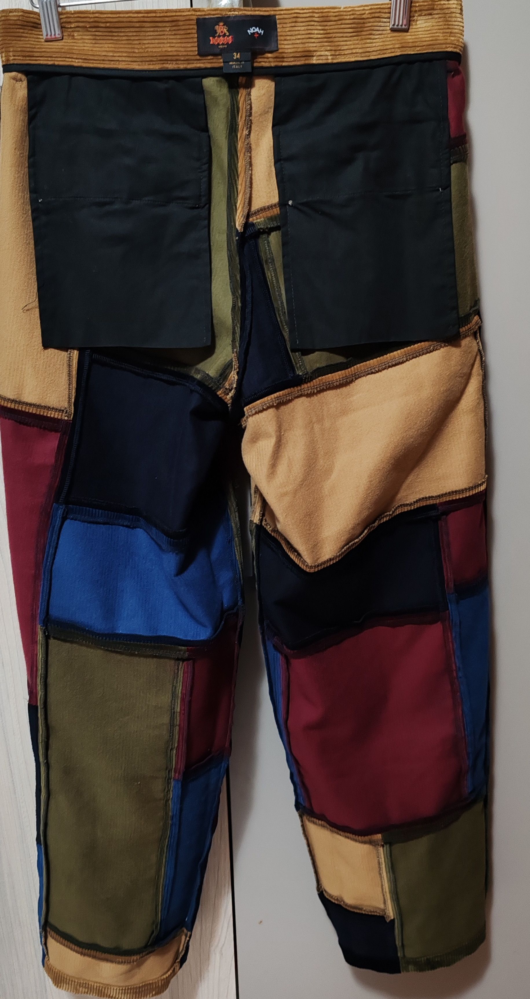 Baracuta Noah X Baracuta Double-Pleat Patchwork Corduroy Tg:32 Size US 32 / EU 48 - 23 Thumbnail