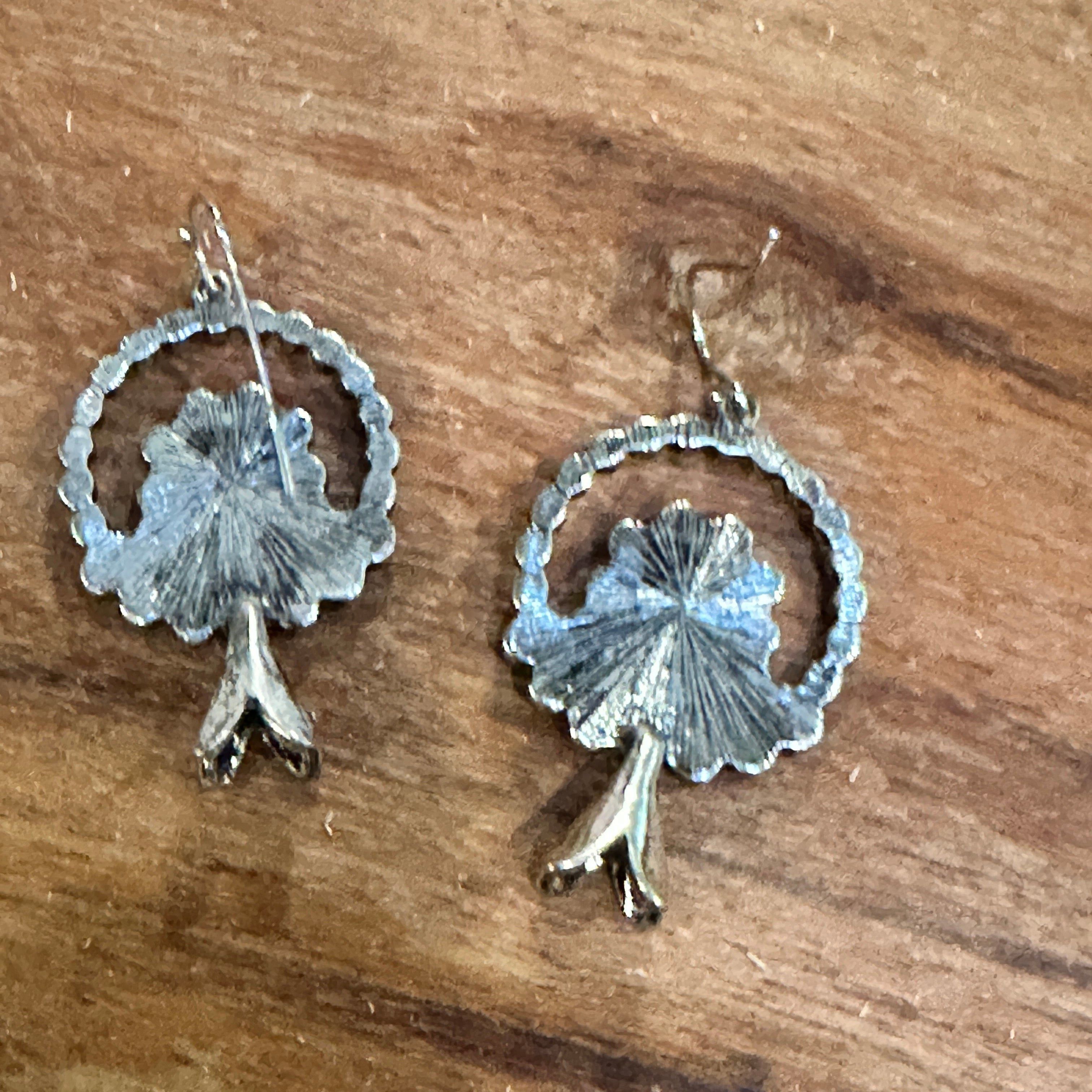 Other Turquoise Blossom Charm Earrings: Nature's Elegance Size ONE SIZE - 3 Thumbnail