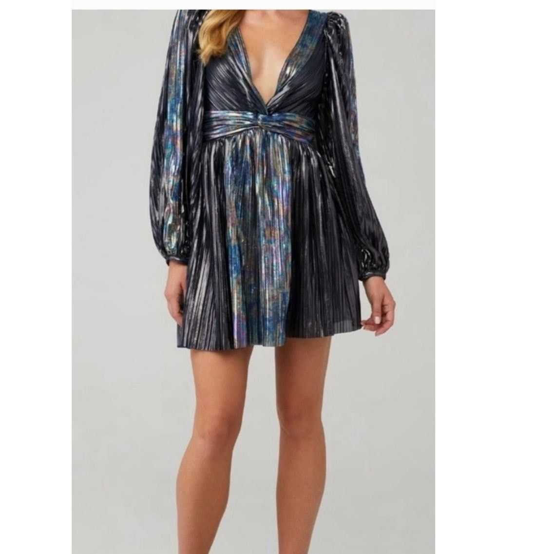 Free People New FREE PEOPLE by Sabina Musayev Wendy Mini Dress $325 Sz L Size L / US 10 / IT 46 - 3 Thumbnail