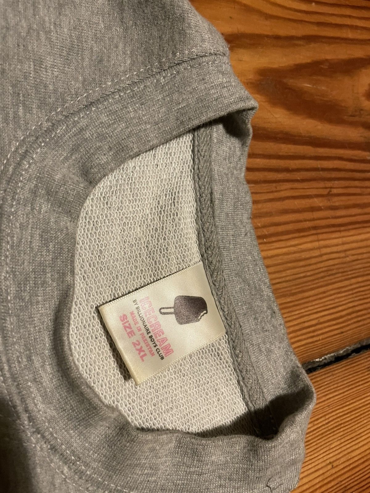 Icecream ICECREAM Running Dog Crewneck – USA Era (Grey/Pink/Green) Size US XL / EU 56 / 4 - 3 Thumbnail