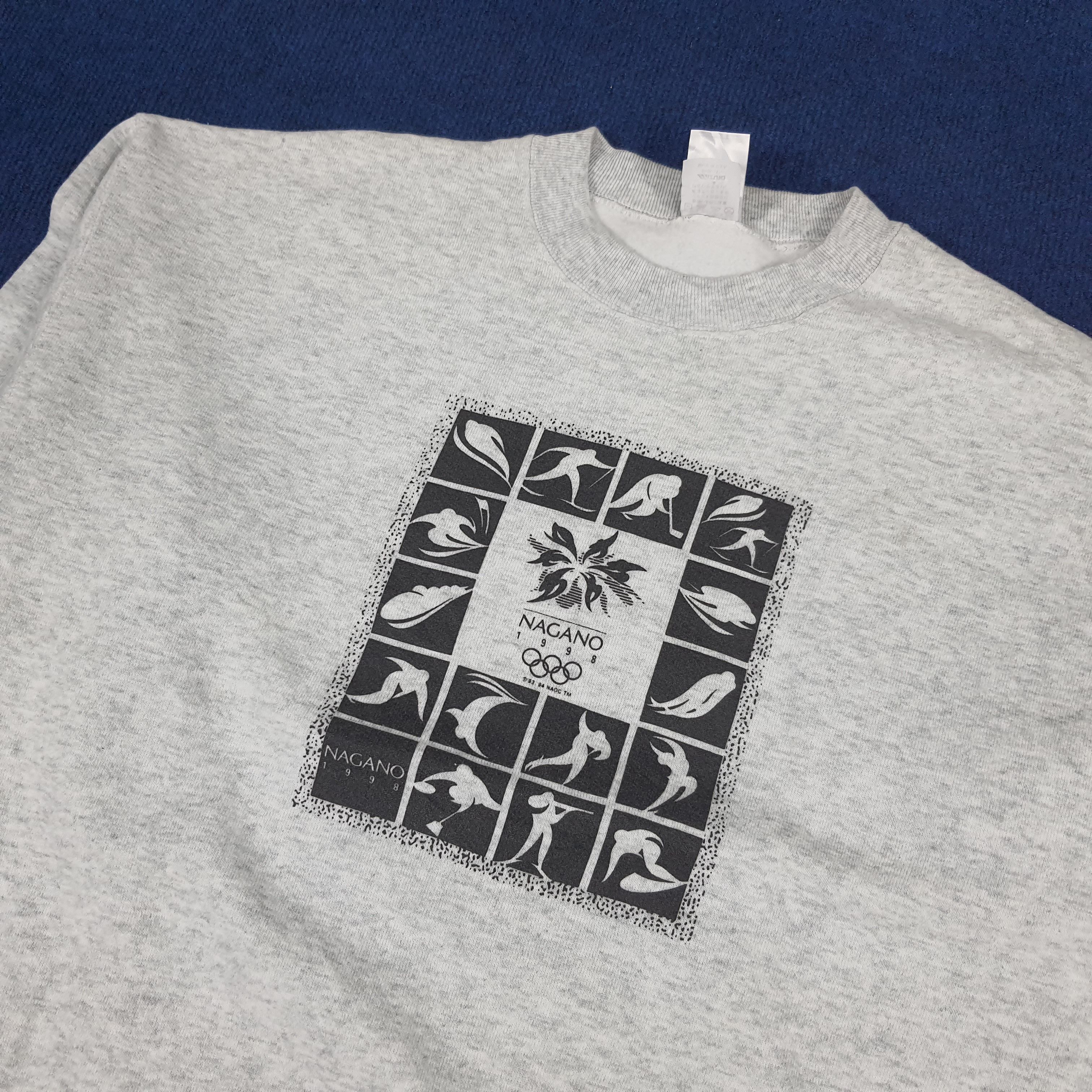 Japanese Brand × Vintage Vintage 90s NAGANO 1998 Olympic Mizuno Sweatshirts Size US L / EU 52-54 / 3 - 2 Thumbnail