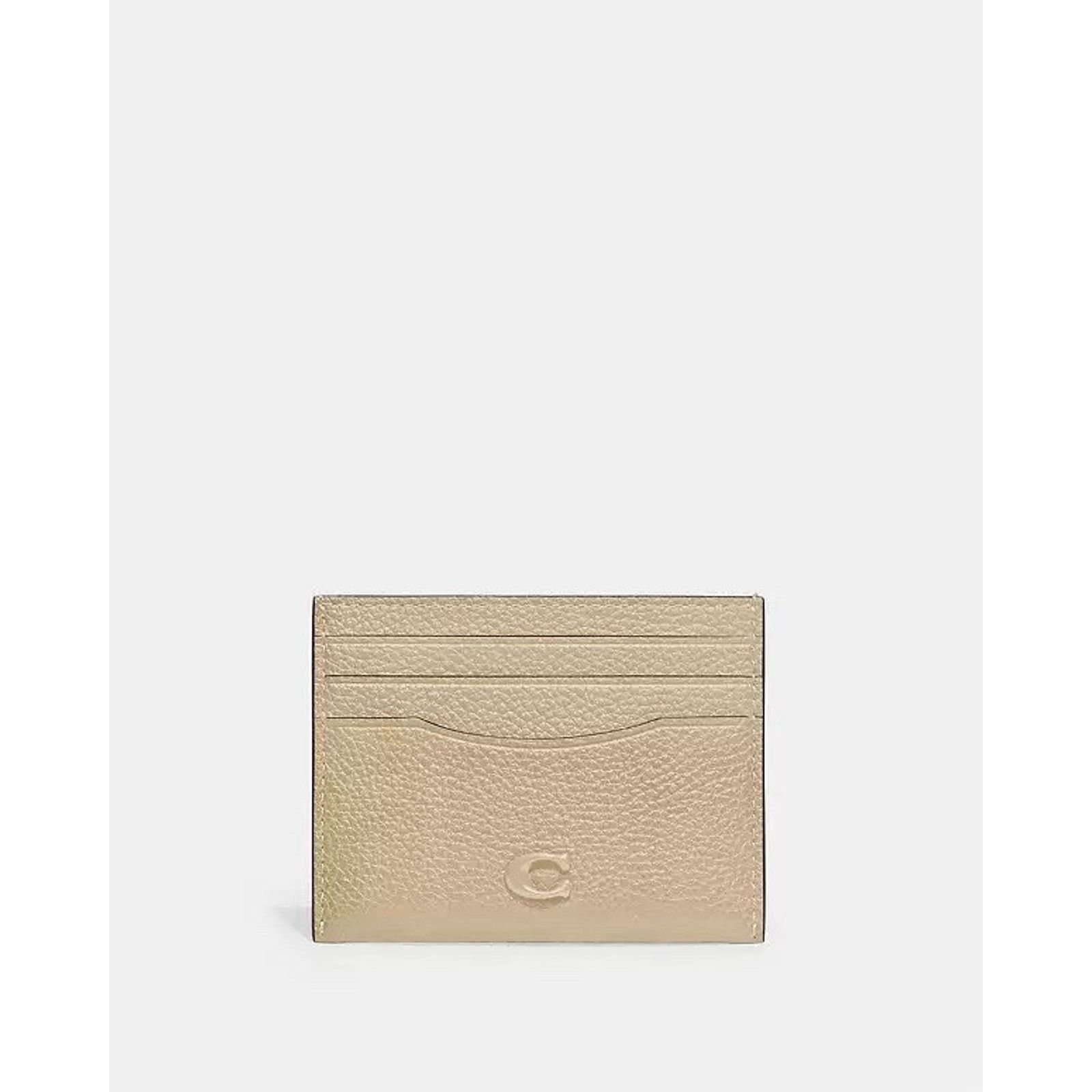 Coach NWT Coach Official Essential Card Case Leather cc129 ivory Size ONE SIZE - 5 Thumbnail