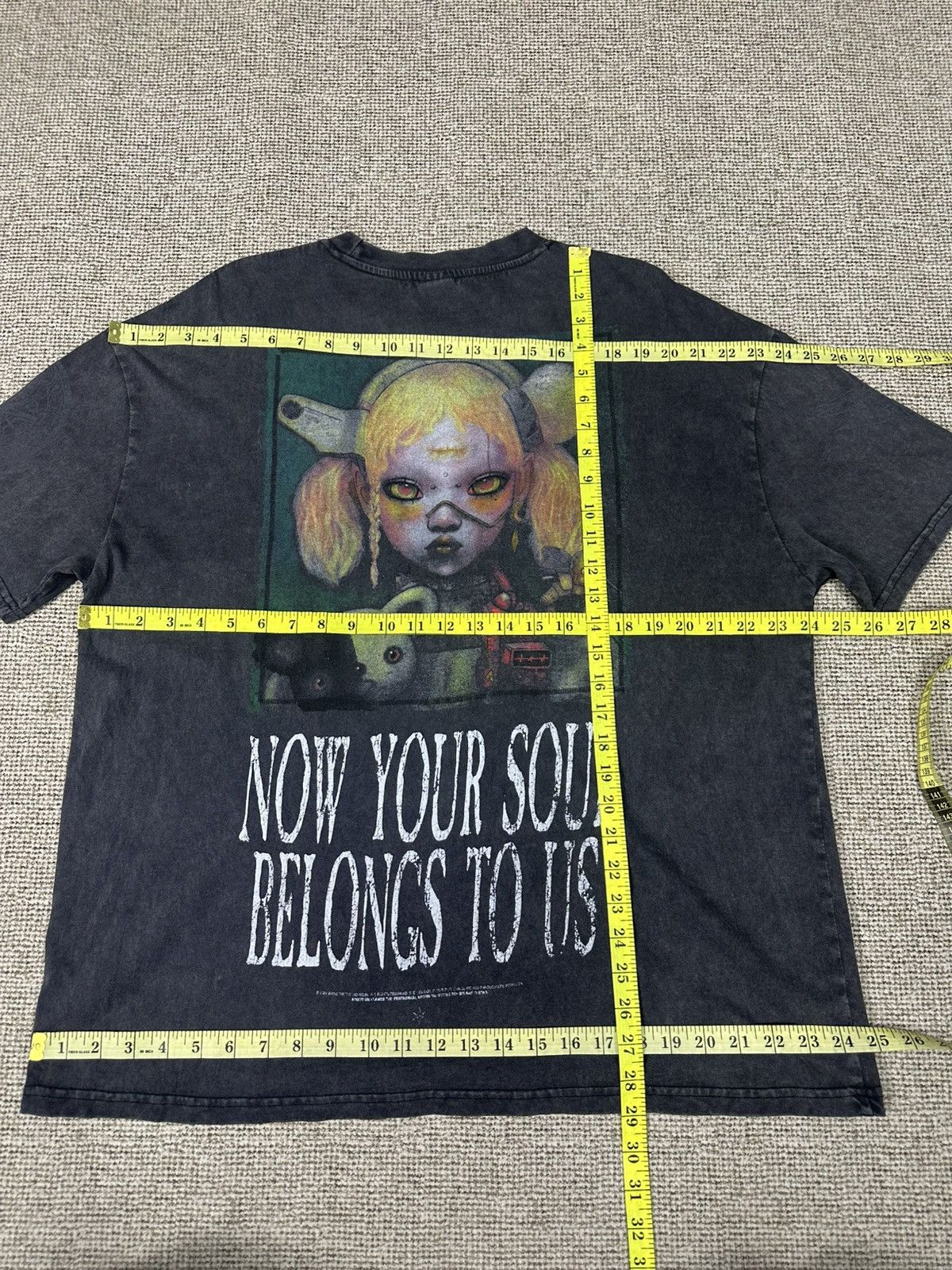 Vintage Vintage Bring Me The Horizon Post Human Tshirt A998 Size US L / EU 52-54 / 3 - 7 Thumbnail