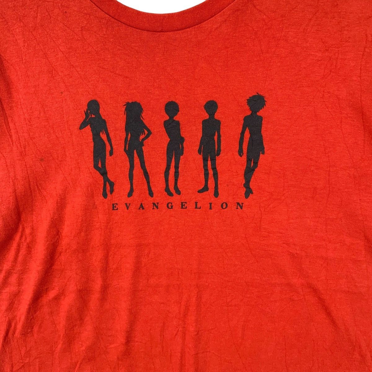 Vintage NEON GENESIS EVANGELION Exhibition Heroines Tee Shirt Anime Size US M / EU 48-50 / 2 - 4 Thumbnail