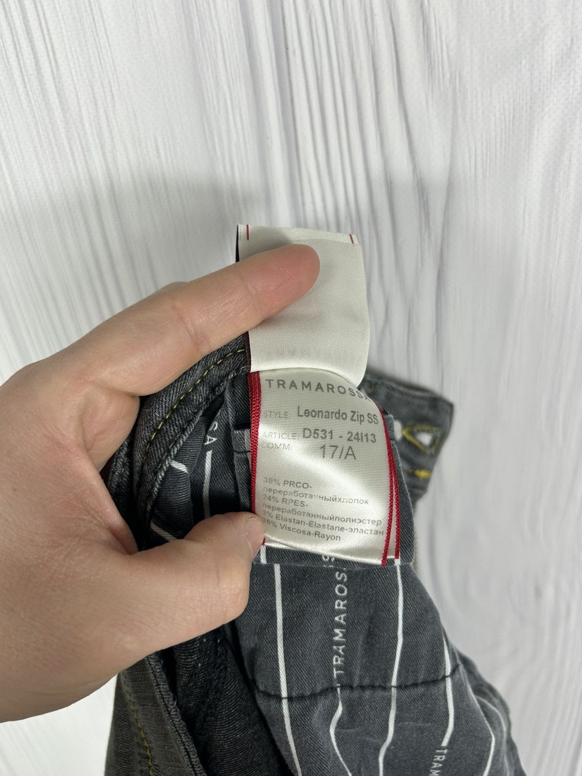Other Luxury Sartoria Tramarossa Leonardo Zip SS Denim Jeans SZ 32 Size US 32 / EU 48 - 13 Thumbnail