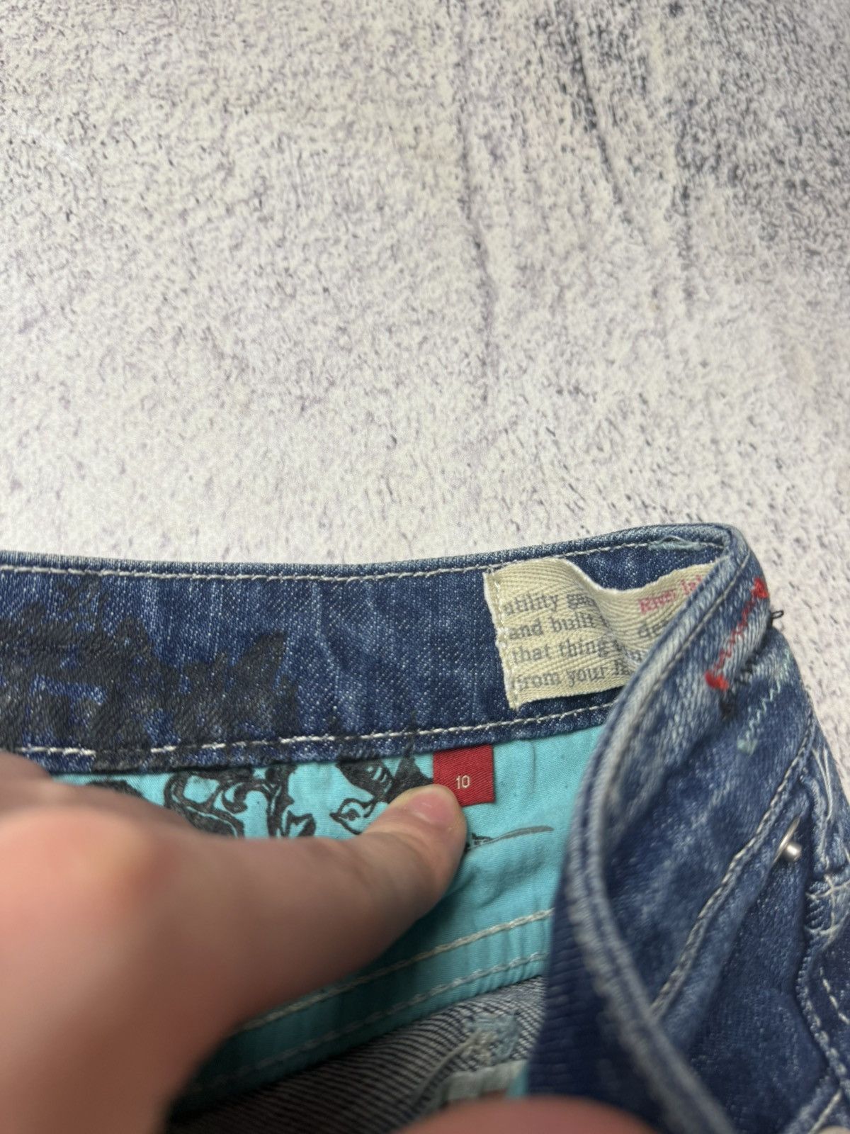 Japanese Brand Vintage Women’s Flared Jeans Y2K Japanese Size 28" / US 6 / IT 42 - 14 Thumbnail