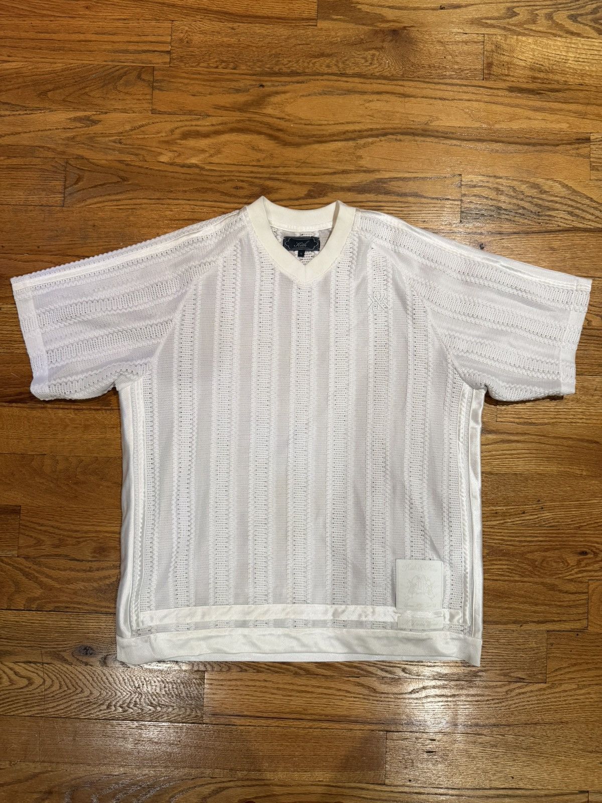 Kith KITH White Lace Football Jersey Size US L / EU 52-54 / 3 - 1 Thumbnail