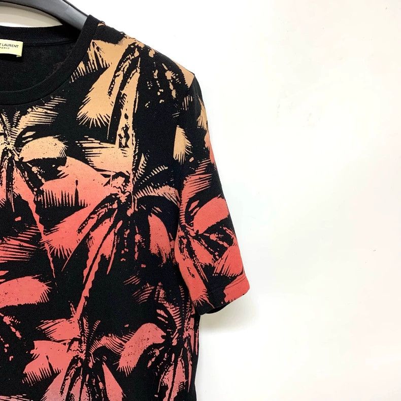 Saint Laurent Coconut Tree Short Sleeves 2504-Nextarrow