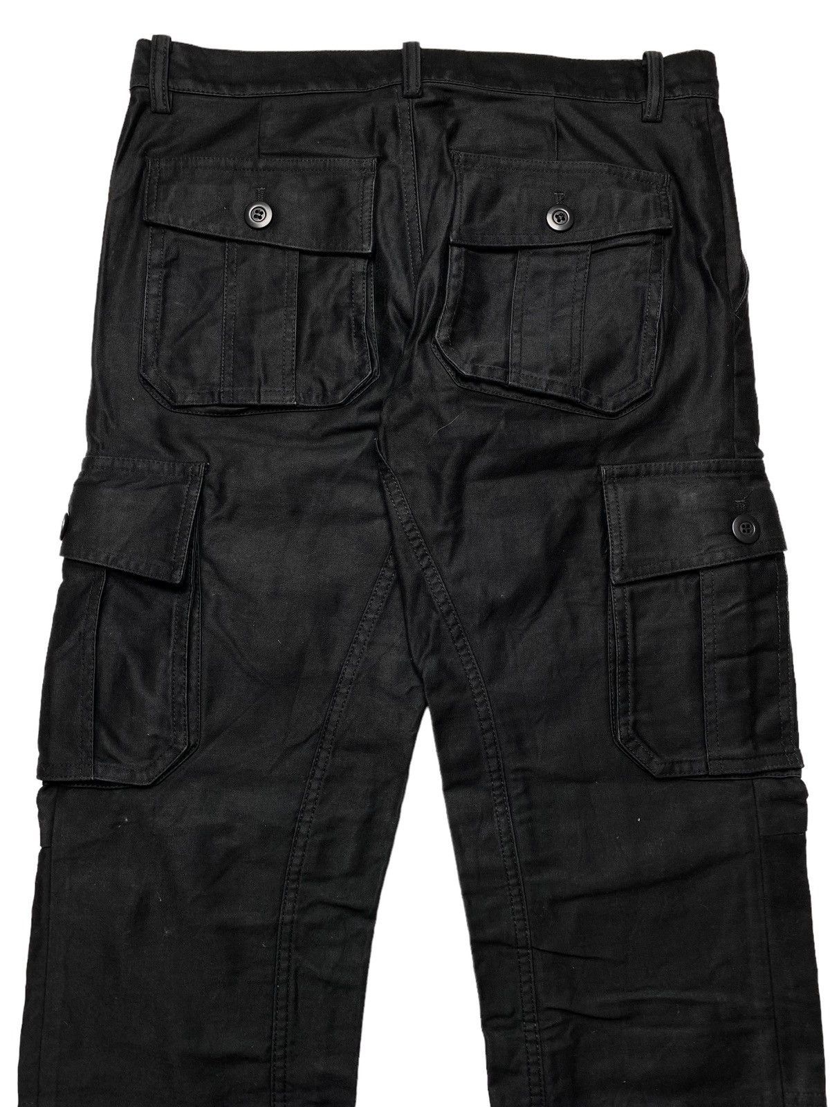 14th Addiction 2000s Shellac - Open Leg Zipper Cargo Pants Size US 29 - 5 Thumbnail
