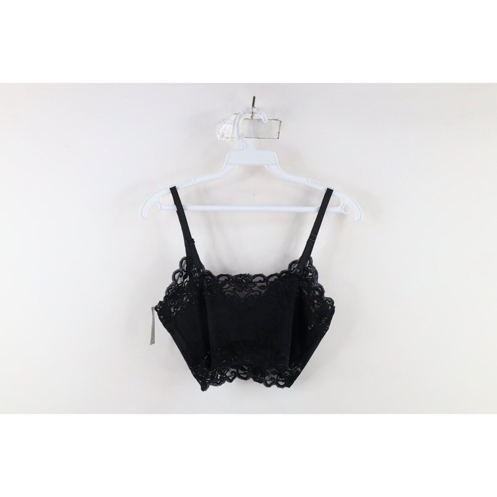 Vintage Deadstock Vintage 90s Flower Floral Lace Bralette Bra Size M / US 6-8 / IT 42-44 - 9 Thumbnail