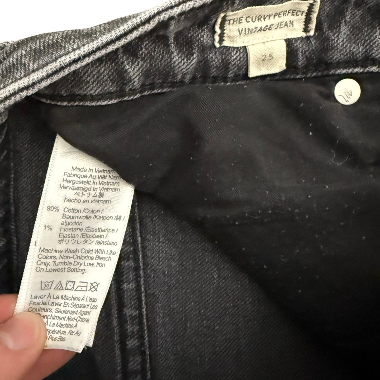 Madewell Madewell The Curvy Perfect Vintage Jean Size 25" / US 0 / IT 36 - 4 Thumbnail