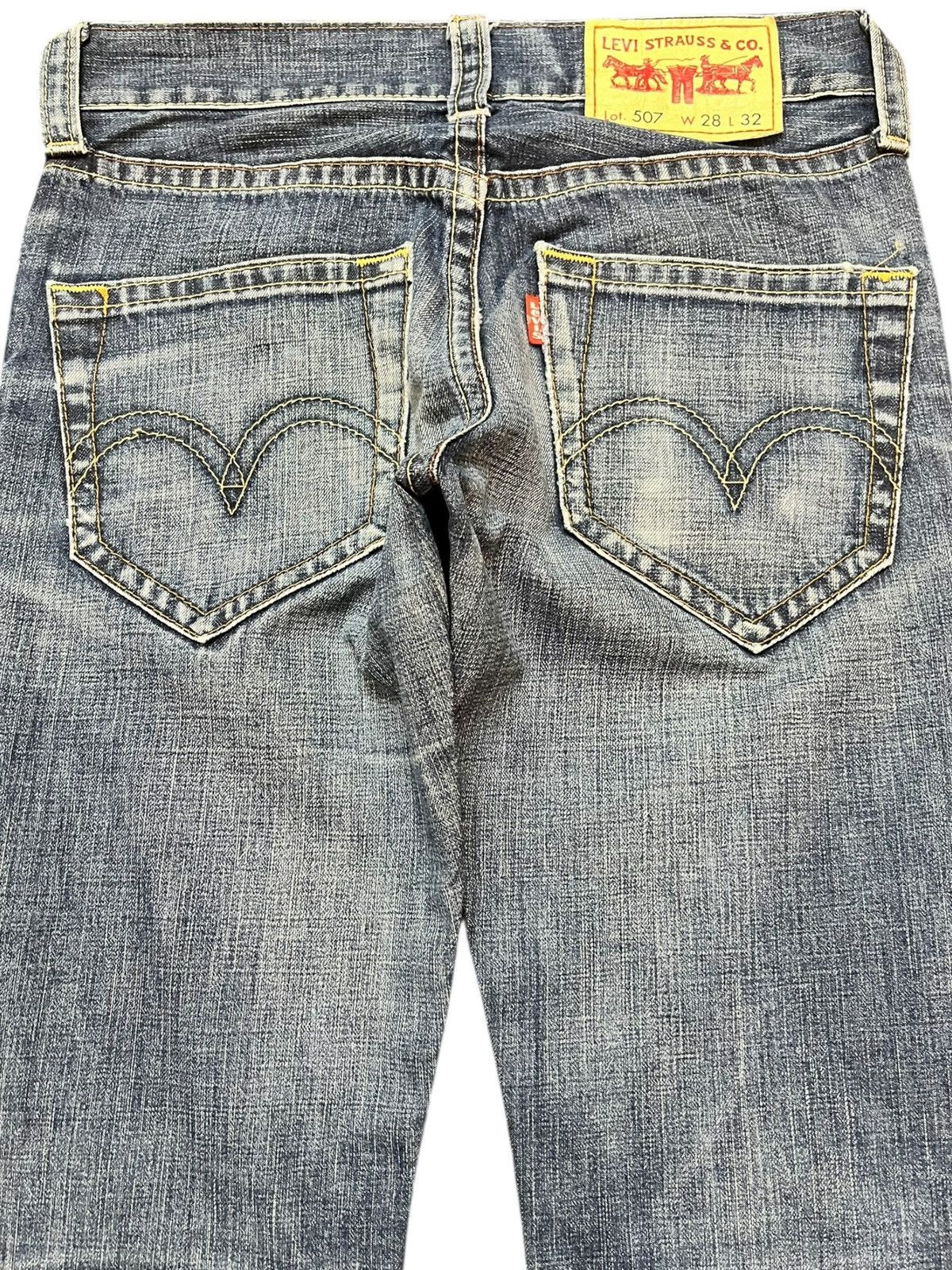 Levi's Vintage Clothing Vintage Levi’s 507 Flare Bootcut Denim Size US 30 / EU 46 - 6 Thumbnail