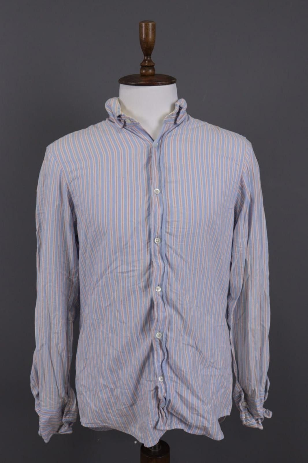 Hugo Boss Hugo Boss Multicolor Striped Floral Shirt Size M Size US M / EU 48-50 / 2 - 4 Thumbnail