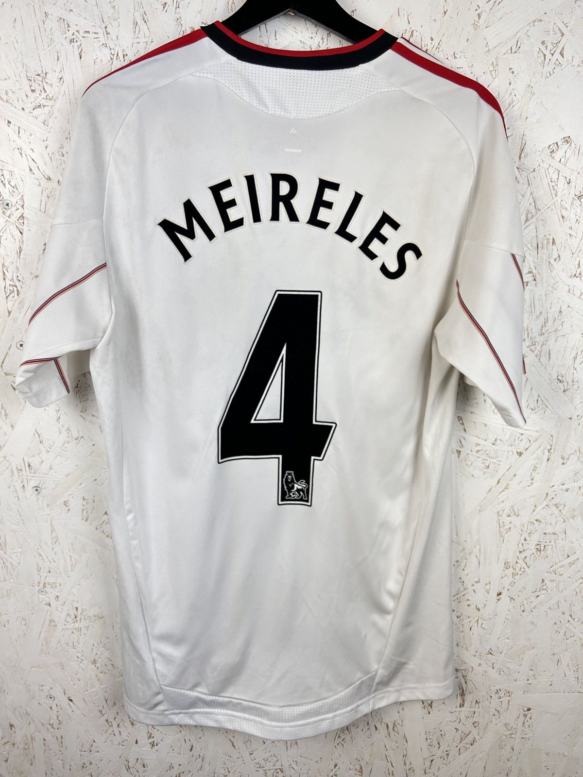 Adidas Vintage Adidas Liverpool #4 Meireles 2010/11 Away Kit Jersey Size US M / EU 48-50 / 2 - 1 Thumbnail