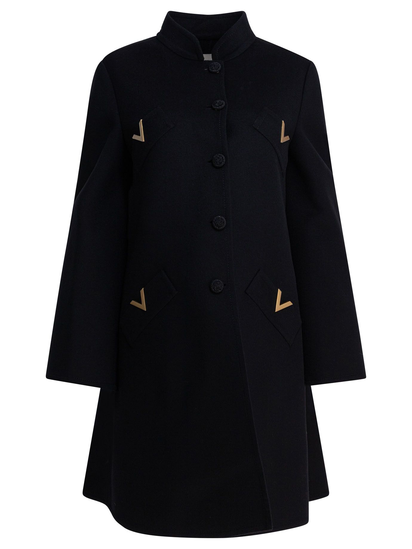Valentino Wool And Cashmere Coat Size S / US 4 / IT 40 - 1 Thumbnail