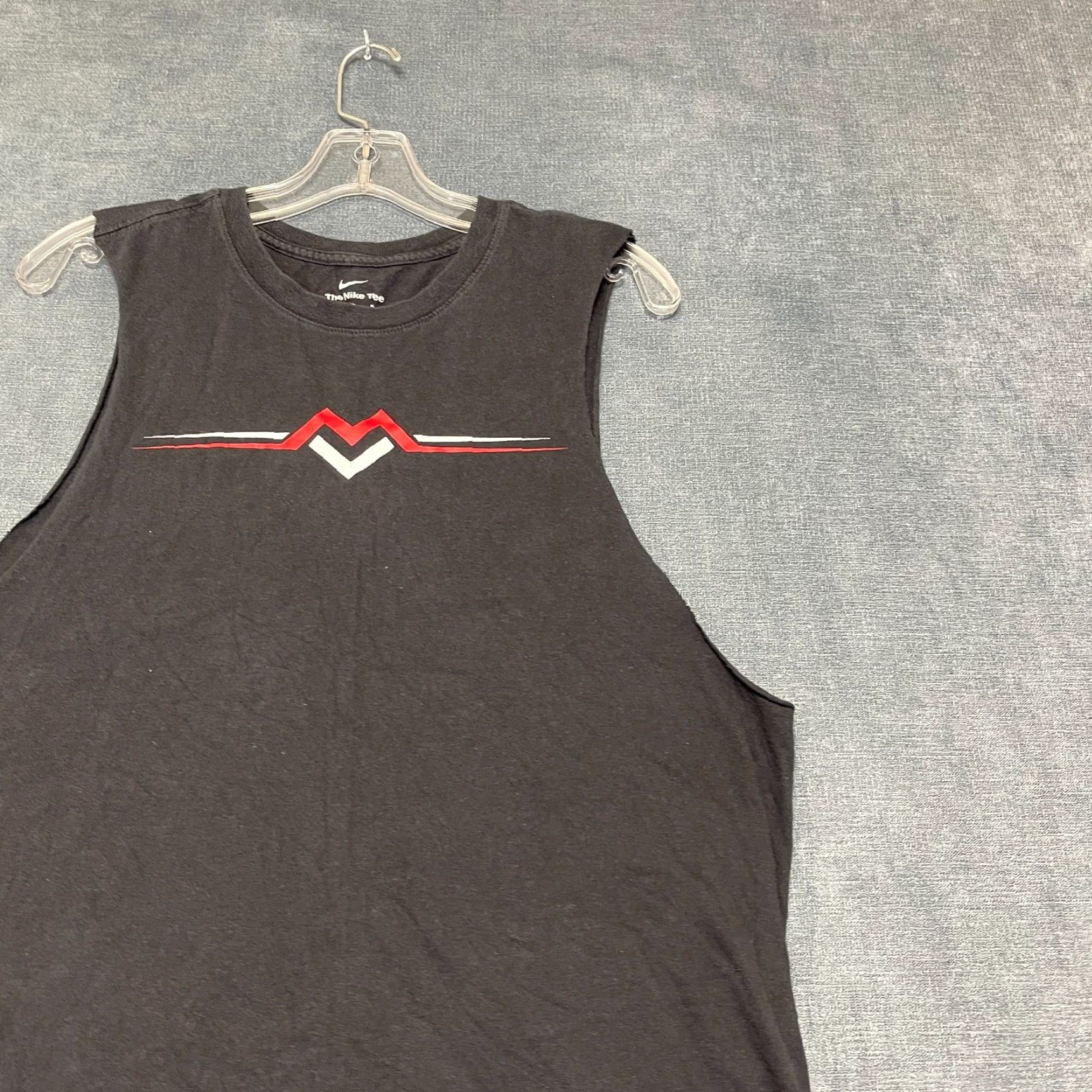 Nike Nike Mountain View Volleyball Club Tank Top Mens Medium Black Logo Workout Size US M / EU 48-50 / 2 - 5 Thumbnail