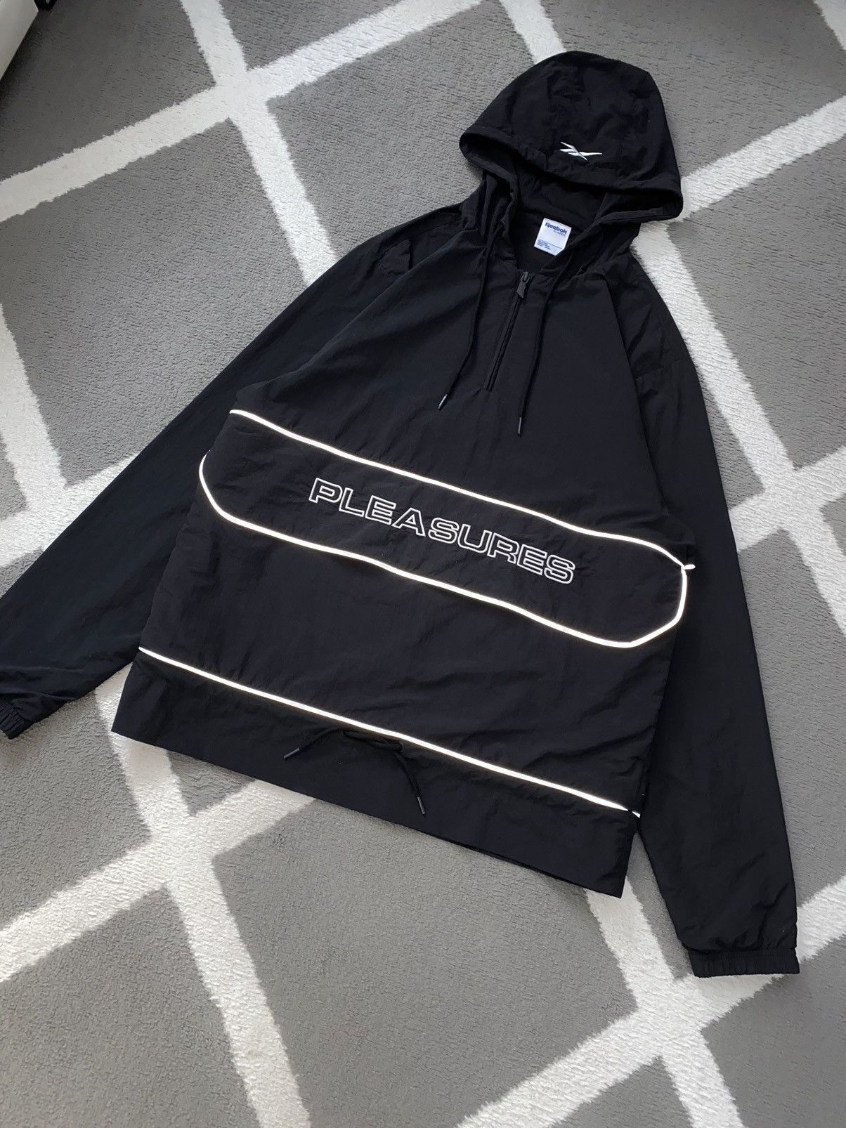 Pleasures × Reebok Reebok x Pleasures Vector Anorak Light Jacket Size US M / EU 48-50 / 2 - 5 Thumbnail