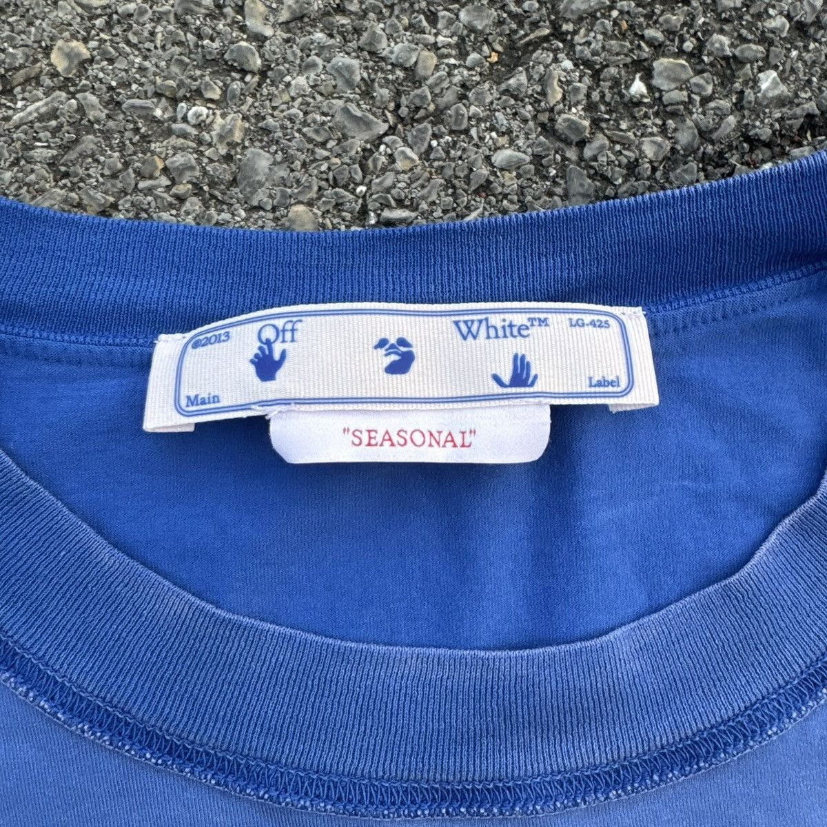 Off-White off-white distressed tee Size US XXL / EU 58 / 5 - 7 Thumbnail