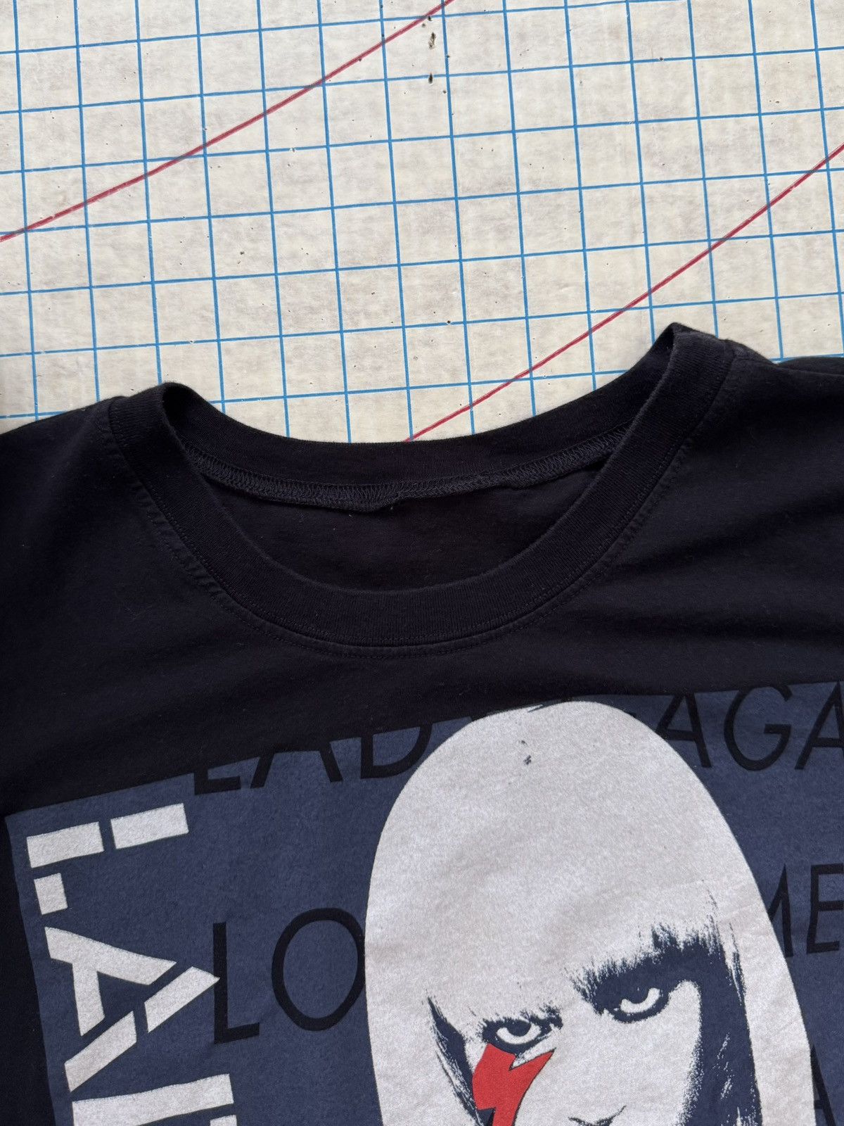 Band Tees Vintage Y2K Lady Gaga Black Women’s Tee Fits XL-XXL Size XXL / US 16-18 / IT 52-54 - 4 Thumbnail