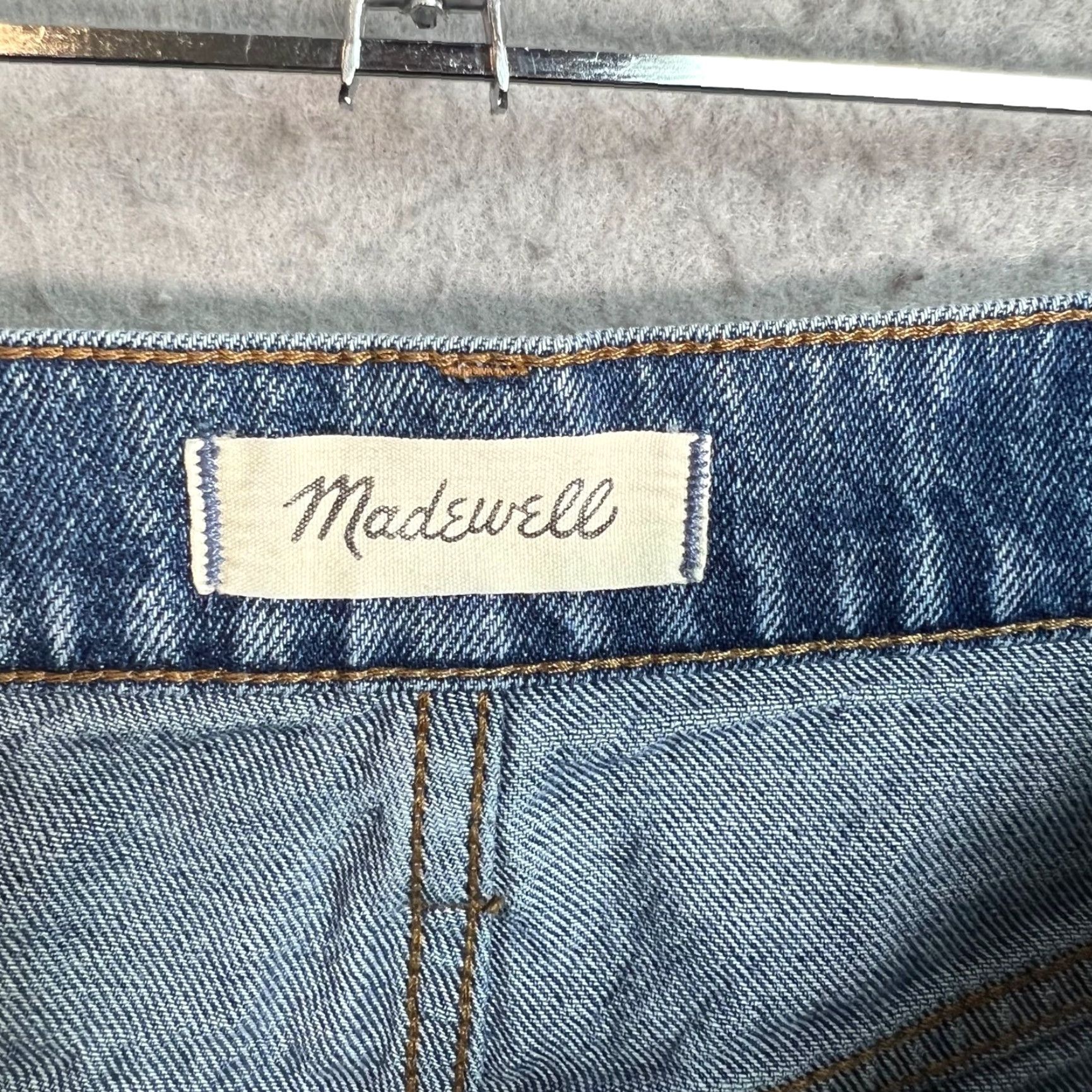 Madewell Madewell Womens Size 26 High-Rise Denim Cutoff Shorts Frayed Hem Blue Size 26" / US 2 / IT 38 - 3 Thumbnail
