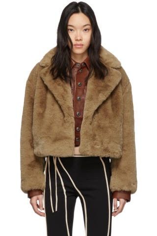Janet Faux Fur Cropped Jacket