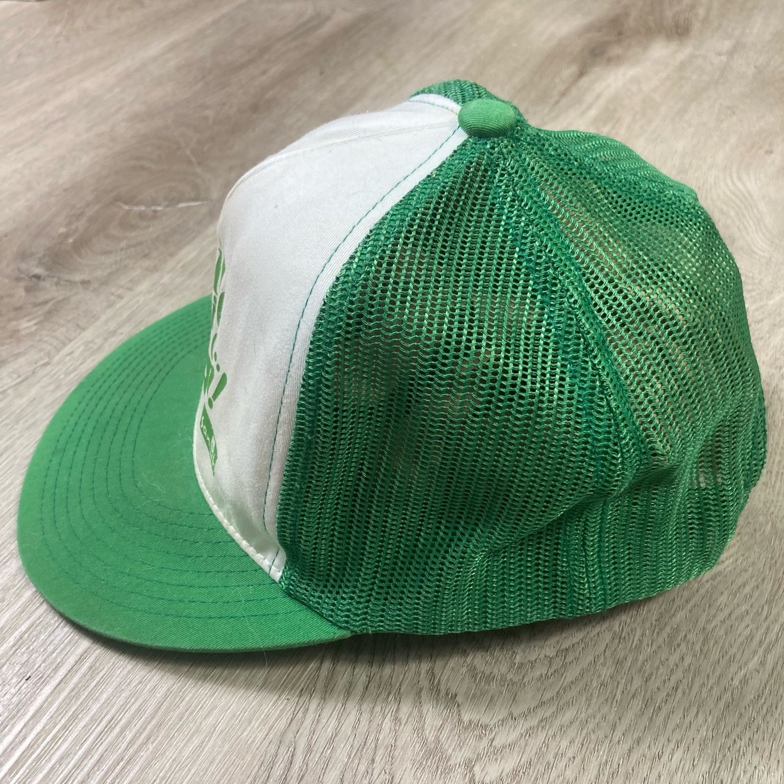 Sanuk Vintage Sanuk "Smile... pass it on!" Trucker Hat Size ONE SIZE - 8 Thumbnail