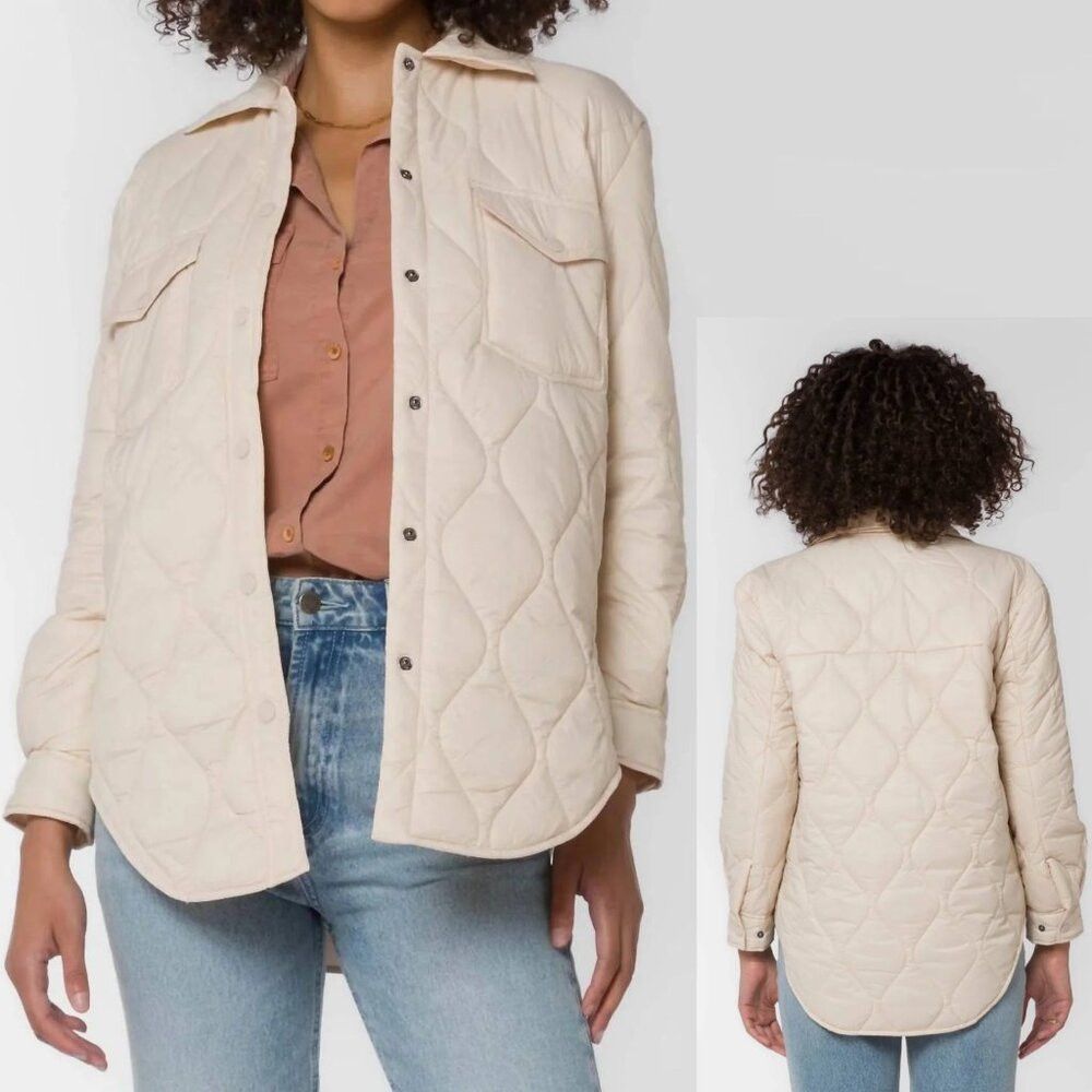 Other New VELVET HEART Eleanor Puffer Cream Jacket Size L Size L / US 10 / IT 46 - 1 Thumbnail