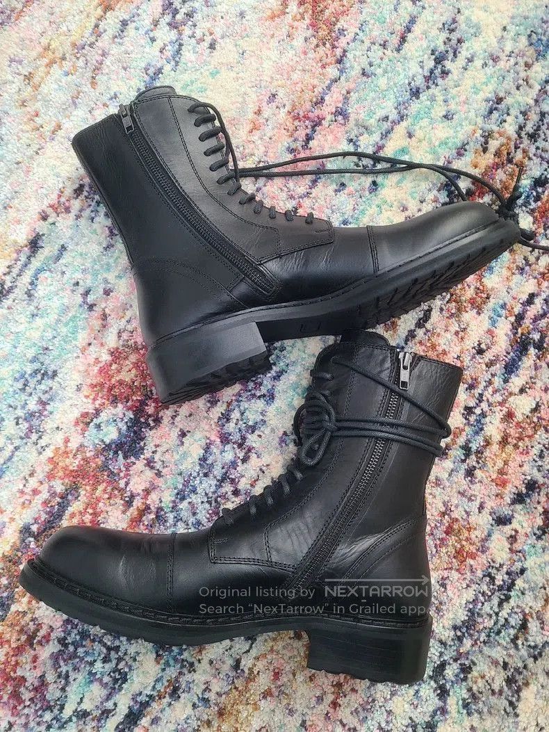 Ann Demeulemeester Rare Pointed Black Men's Boots. Size US 10.5 / EU 43-44 - 3 Thumbnail