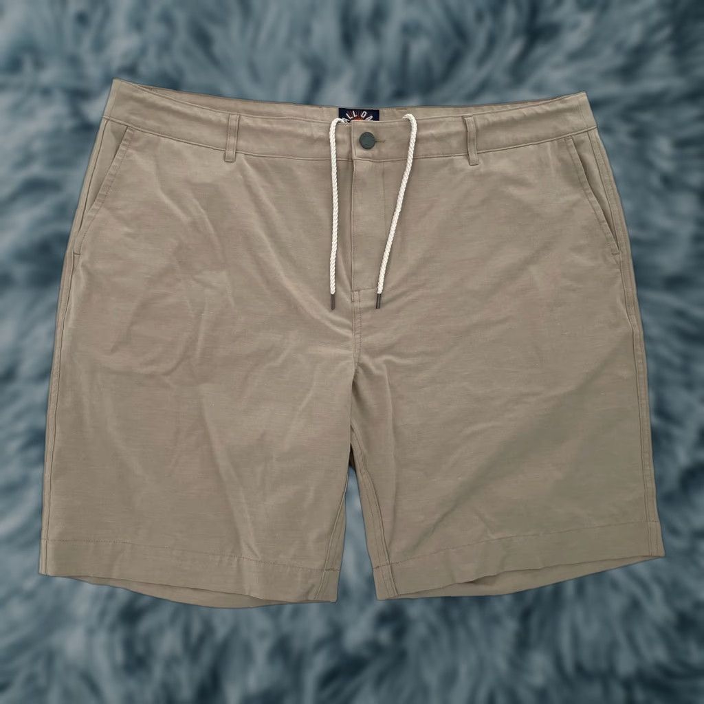 Faherty Faherty Shorts Adult 40 Chino Cotton Blend Stretch Pockets Logo Mens Size US 40 / EU 56 - 1 Thumbnail