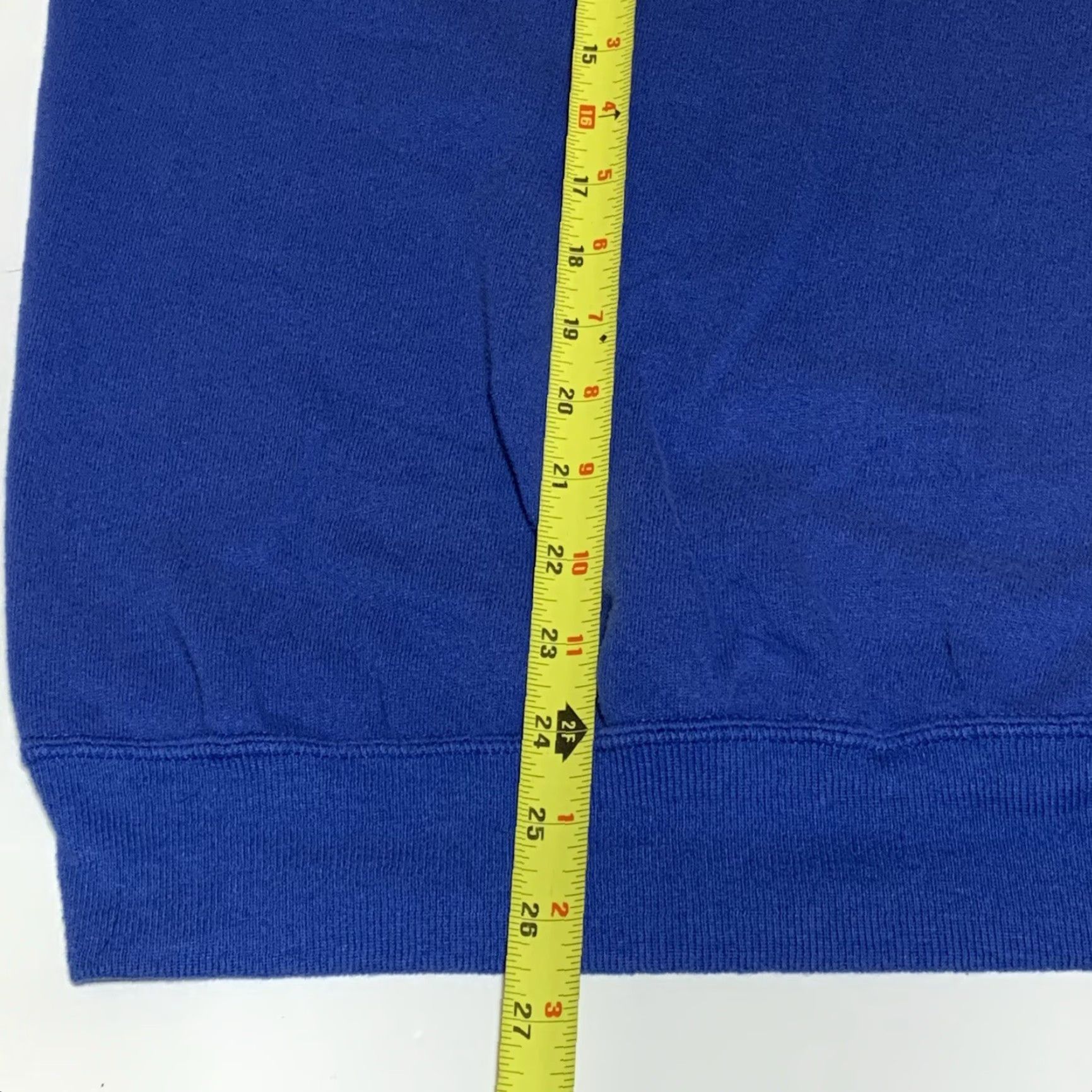 Jerzees VINTAGE Jerzees Sweatshirt Crew Neck Men L/M Blue 50/50 90s Retro Athleisure USA Stained Classic Regular Size XL Shrunk Measurements 21.5in Stains Size US L / EU 52-54 / 3 - 4 Thumbnail