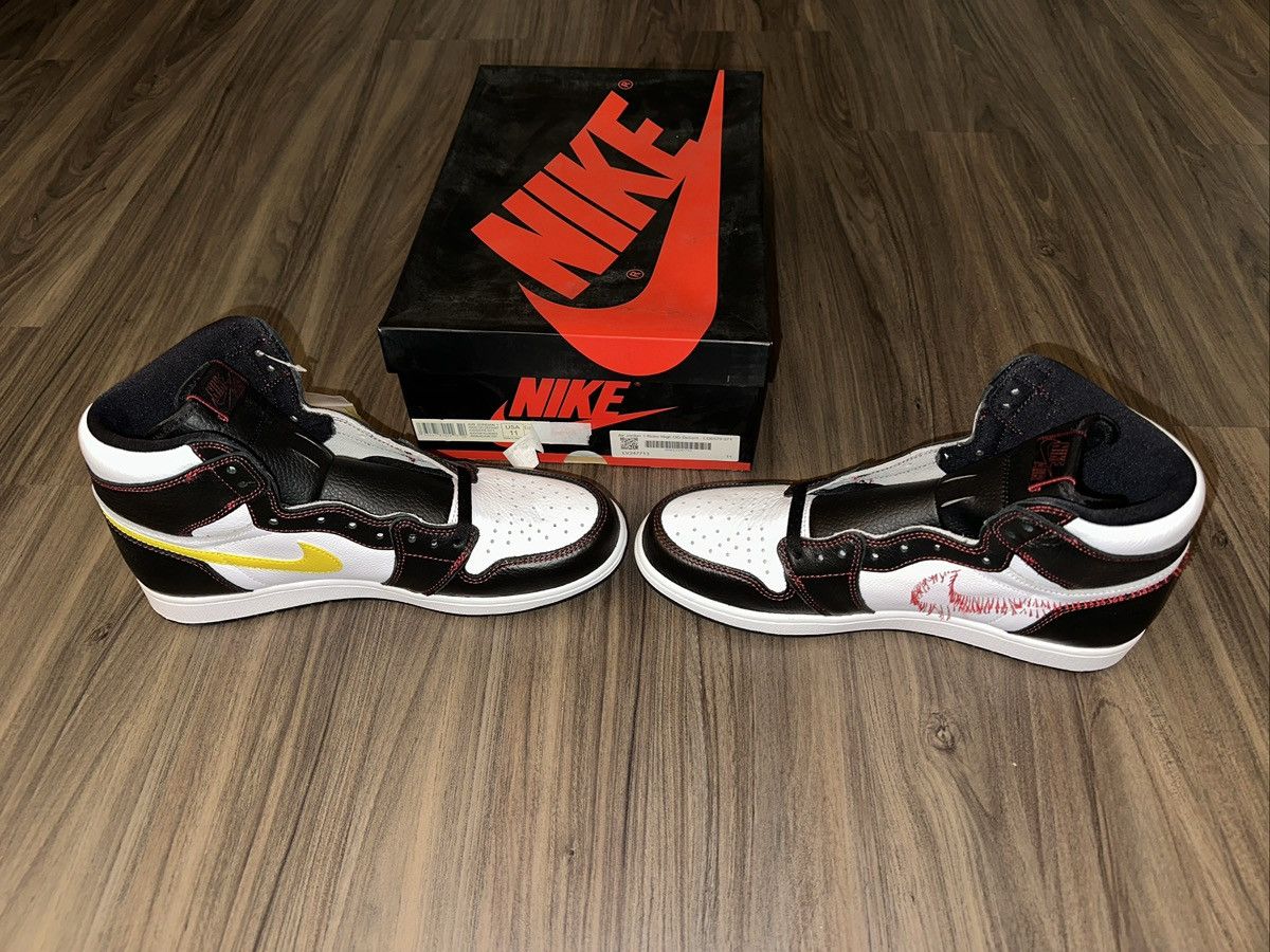 Nike Jordan 1 Retro High OG Defiant Yellow CD6579-071 - Size 11 Size US 11 / EU 44 - 4 Thumbnail