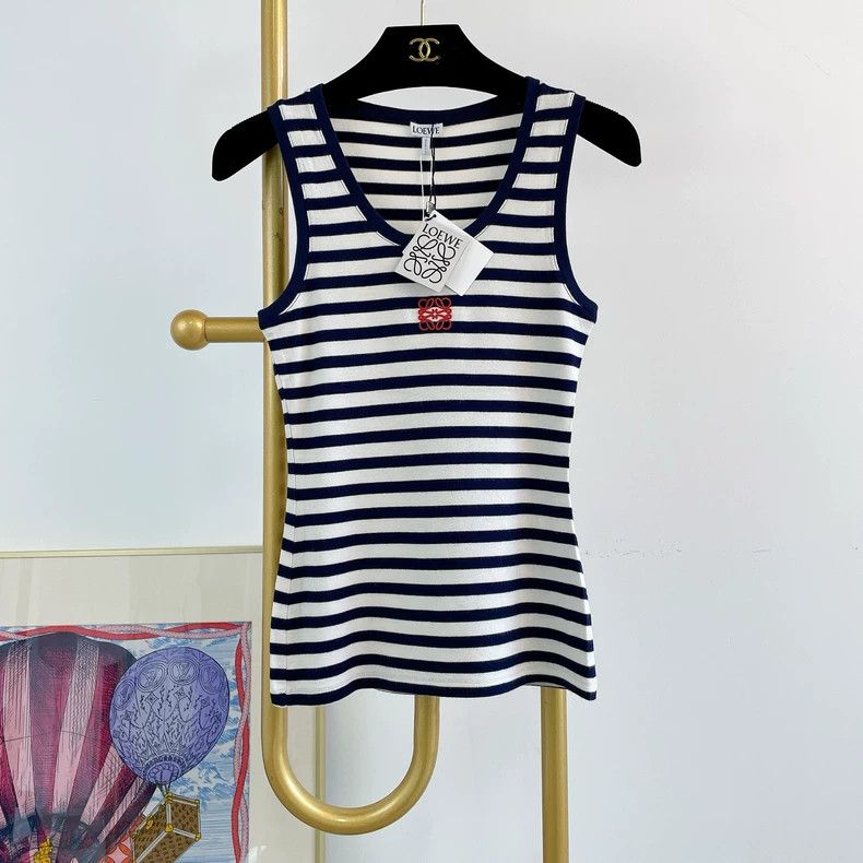 Loewe striped tank top by loewe - dmc Size US S / EU 44-46 / 1 - 1 Thumbnail