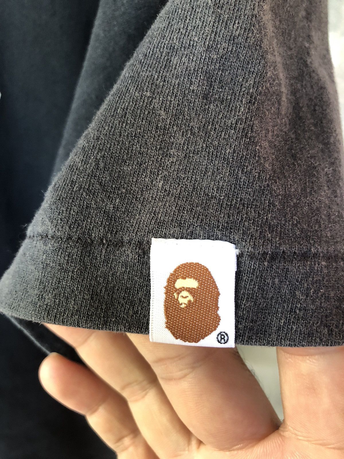 Bape Vintage A Bathing Ape Logo Sun Faded Shirt Tee Size US L / EU 52-54 / 3 - 6 Thumbnail