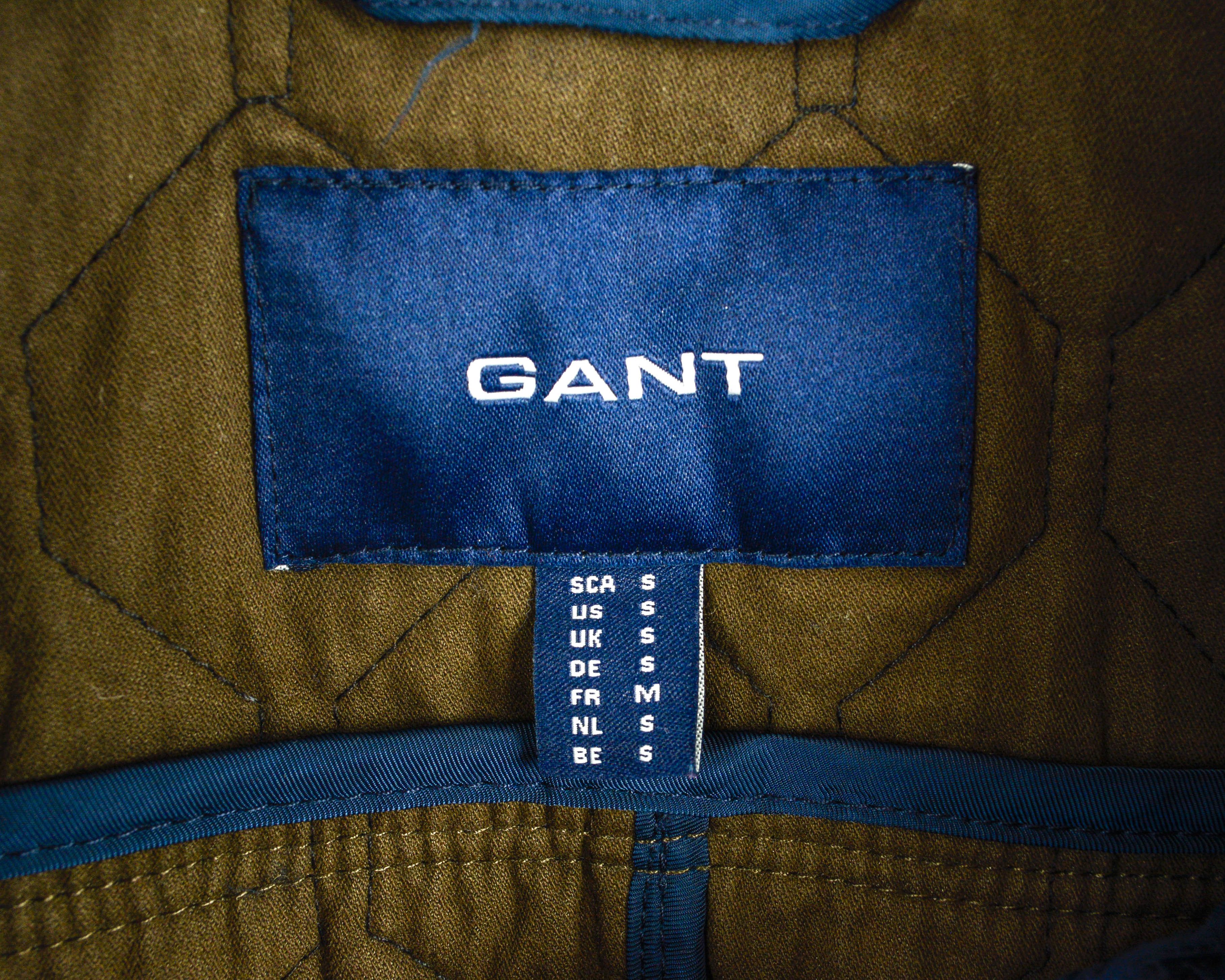 Gant Women S Quilted Jacket UK 8 Navy Coat Casual EU 36 Cotton Size S / US 4 / IT 40 - 3 Thumbnail