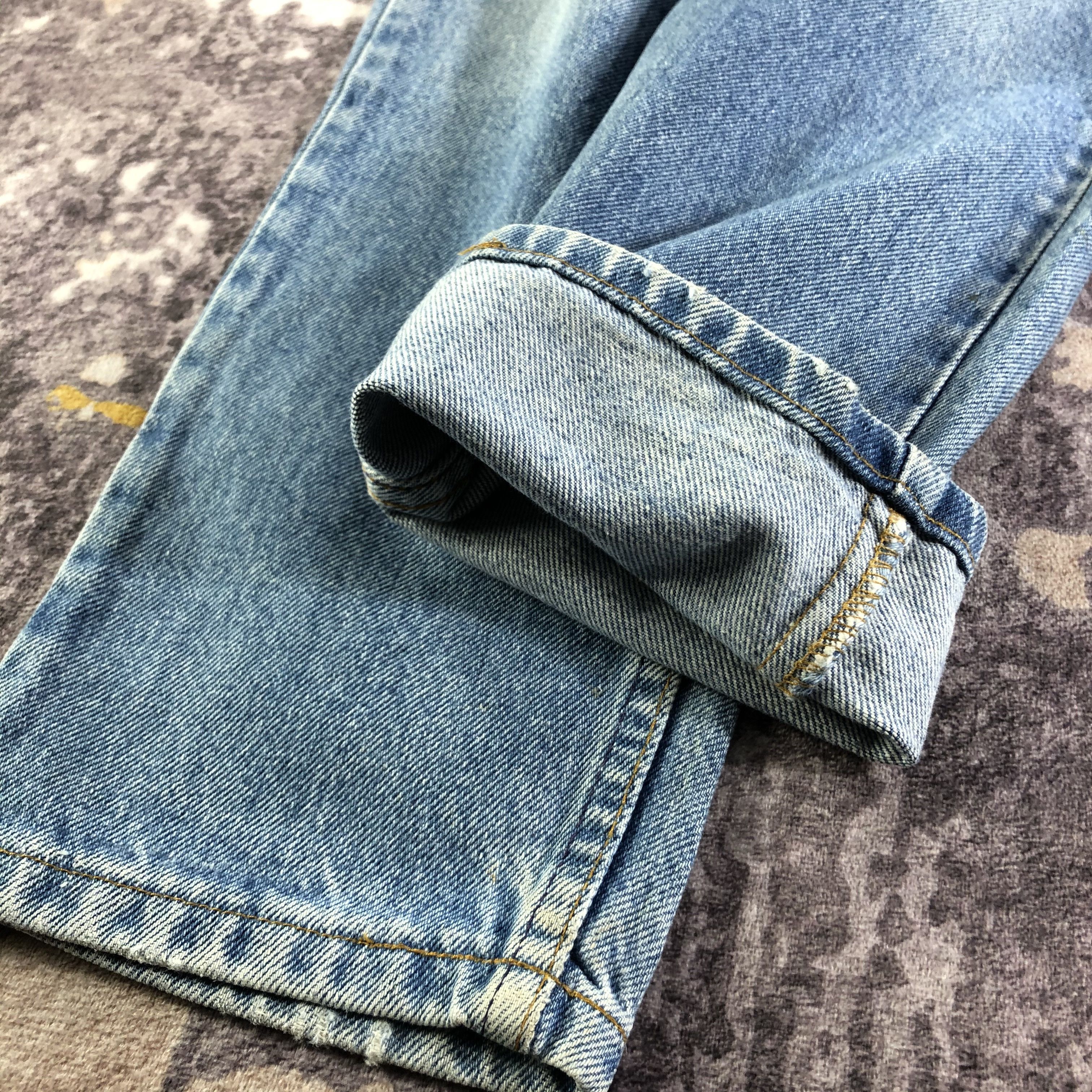 Levi's × Vintage 90s Vintage Blue Wash Levis 610 Jeans-JM3330 Size 29" - 6 Thumbnail