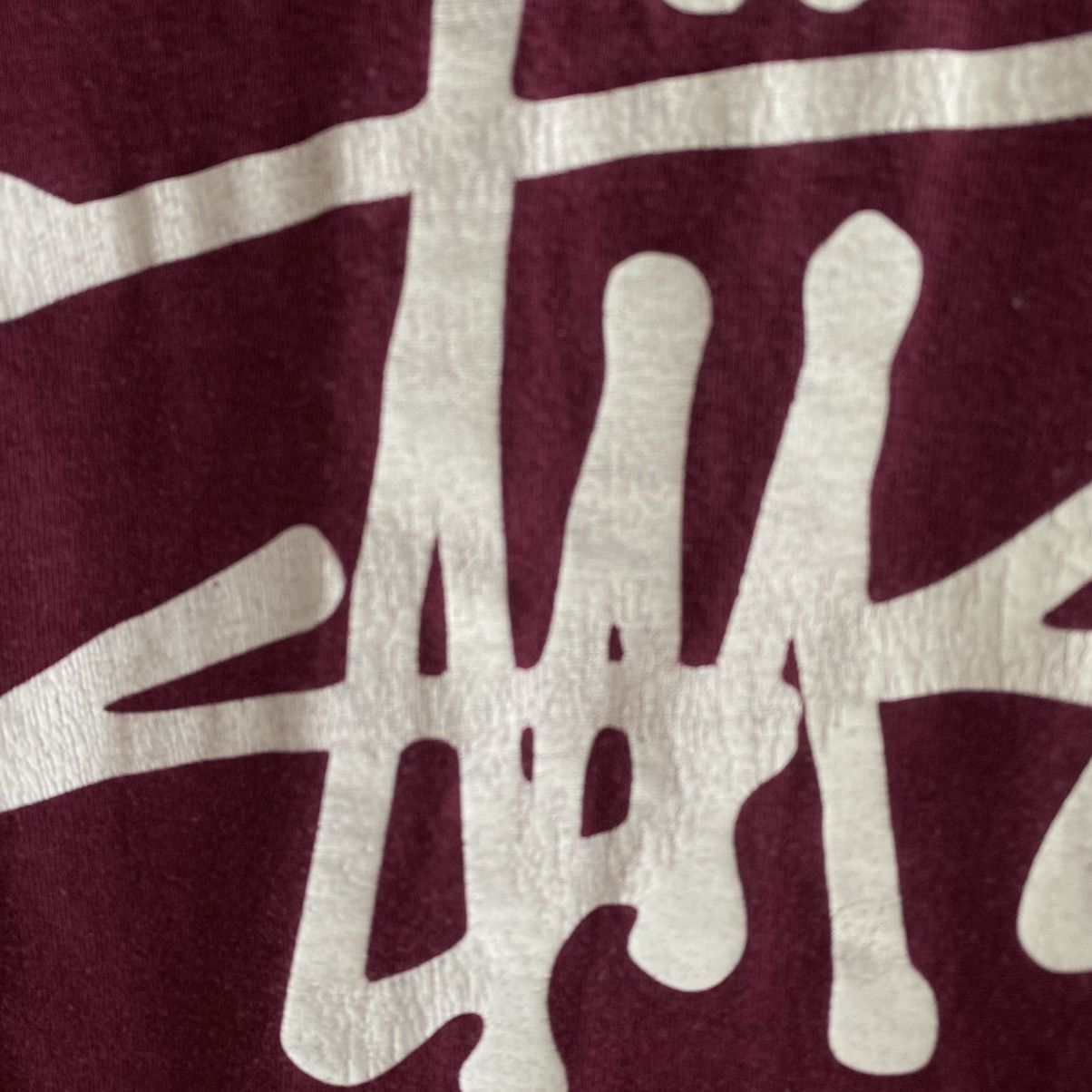Stussy Vintage Stussy Big Logo y2k streetwear opium tee Size US S / EU 44-46 / 1 - 4 Thumbnail