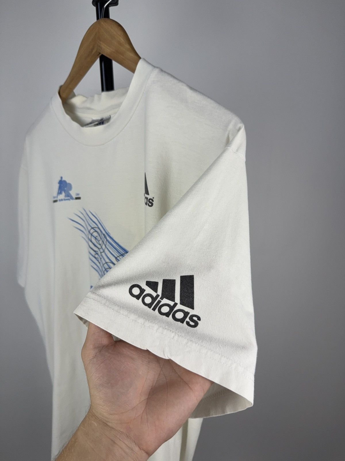 Adidas Adidas Marathon running Adidas 2000 Greifen See Lauf Tee Size US M / EU 48-50 / 2 - 6 Thumbnail