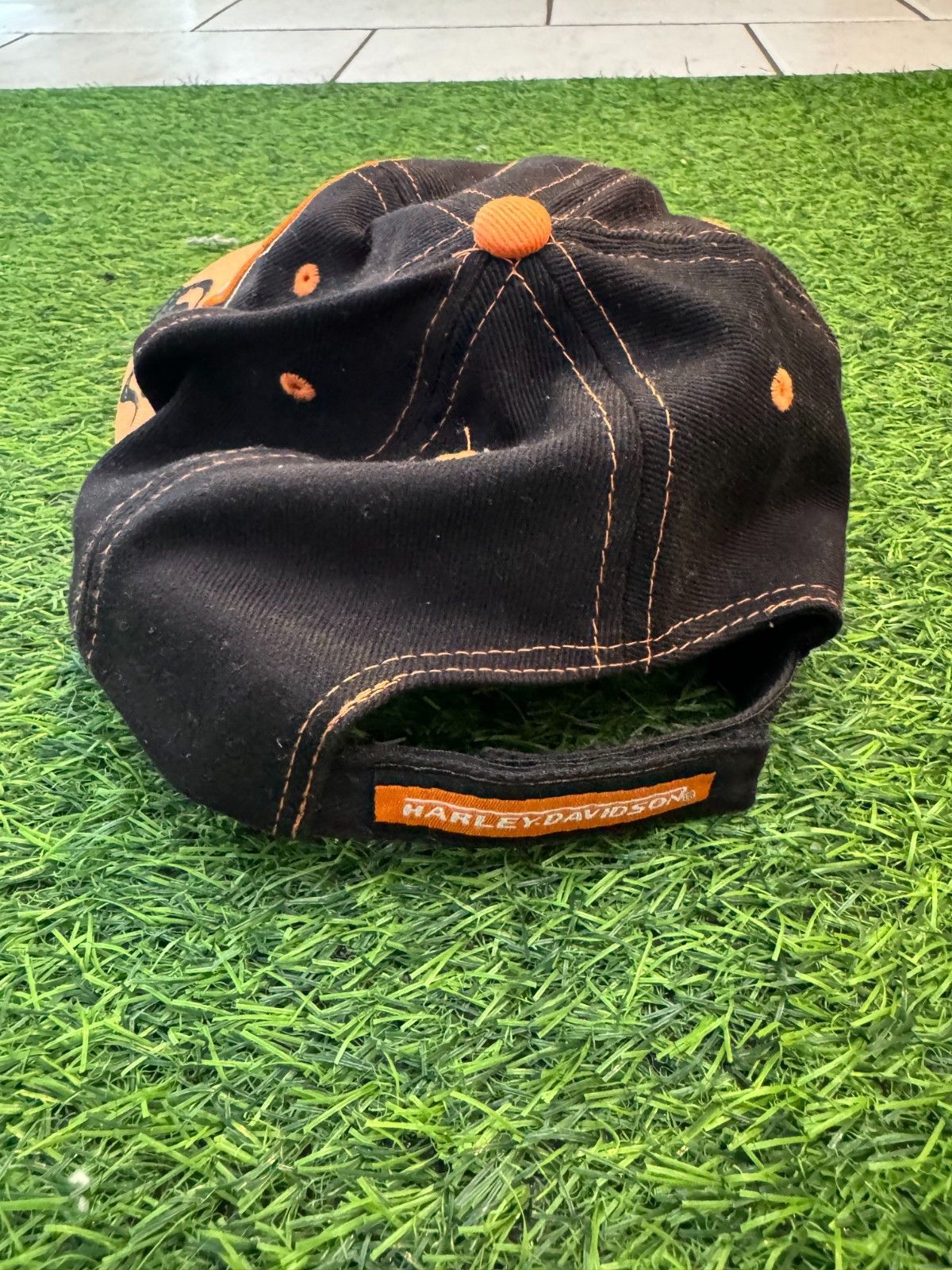 Harley Davidson Harley-Davidson Flame Logo Snapback Hat Size ONE SIZE - 2 Thumbnail