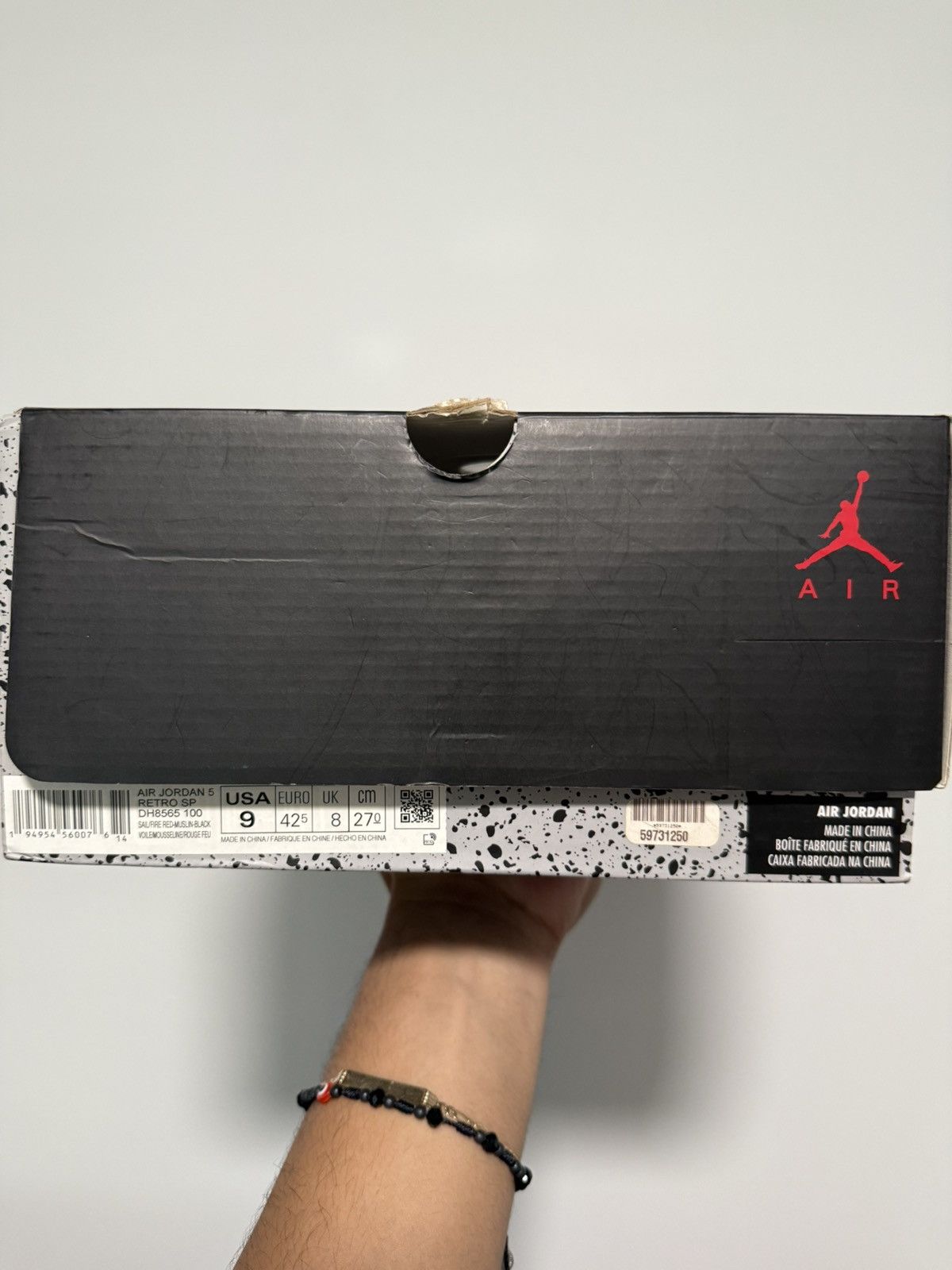 Jordan Brand × Off-White Off-White Jordan 5 ‘Sail’ Size US 9 / EU 42 - 13 Thumbnail