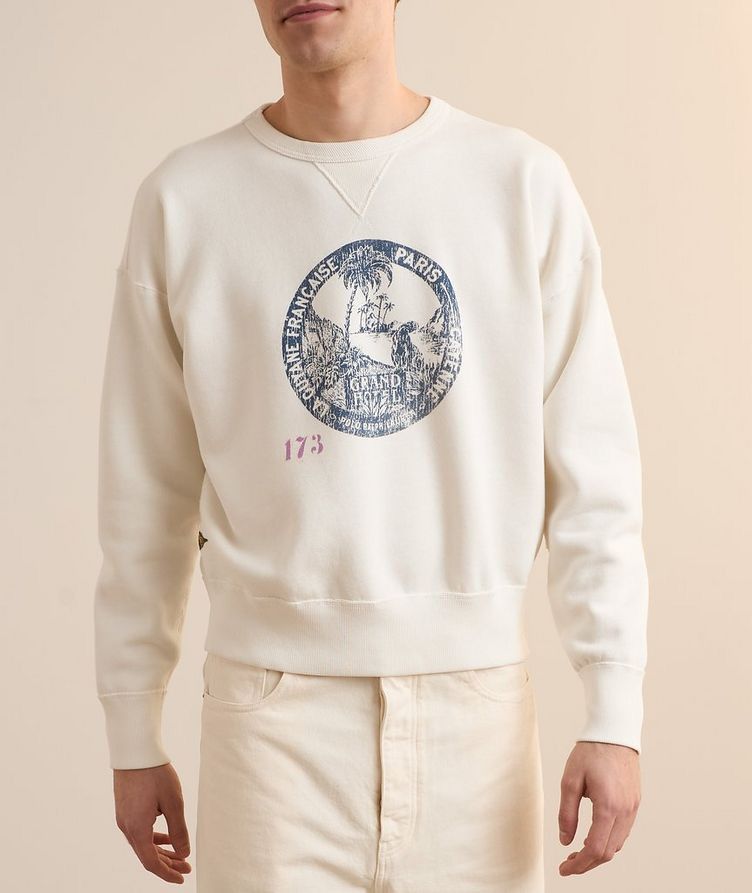 Polo Ralph Lauren Polo Ralph Lauren Palm Tree Cotton-Blend Sweatshirt Size US M / EU 48-50 / 2 - 2 Thumbnail
