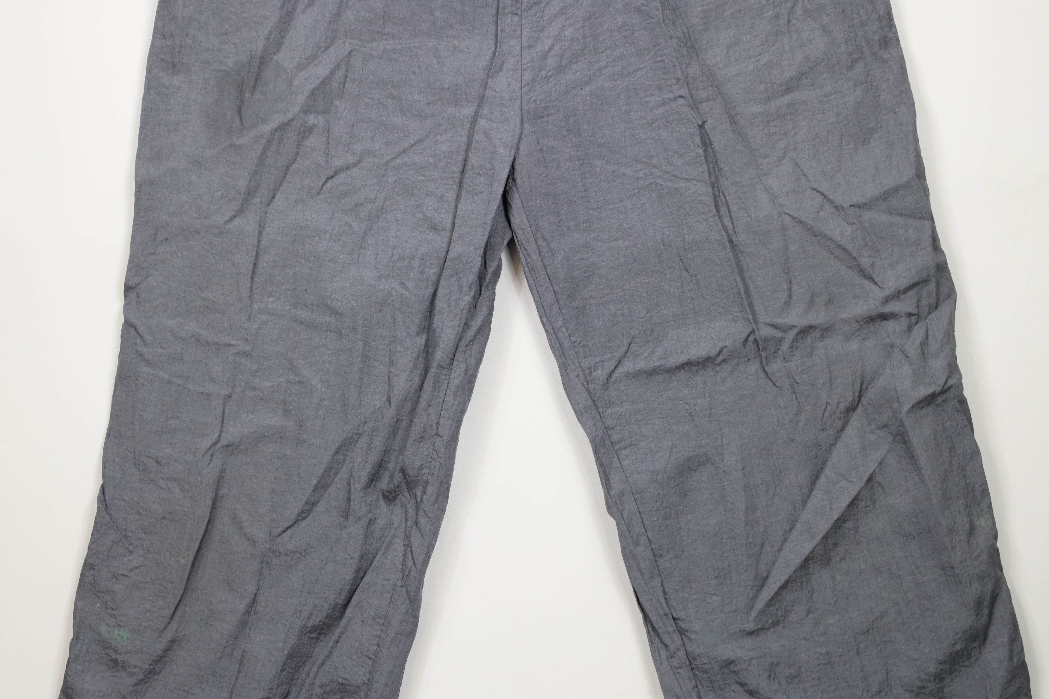 Vintage Vintage 90s Streetwear Lined Windbreaker Jogger Pants Silver Size US 38 / EU 54 - 3 Thumbnail