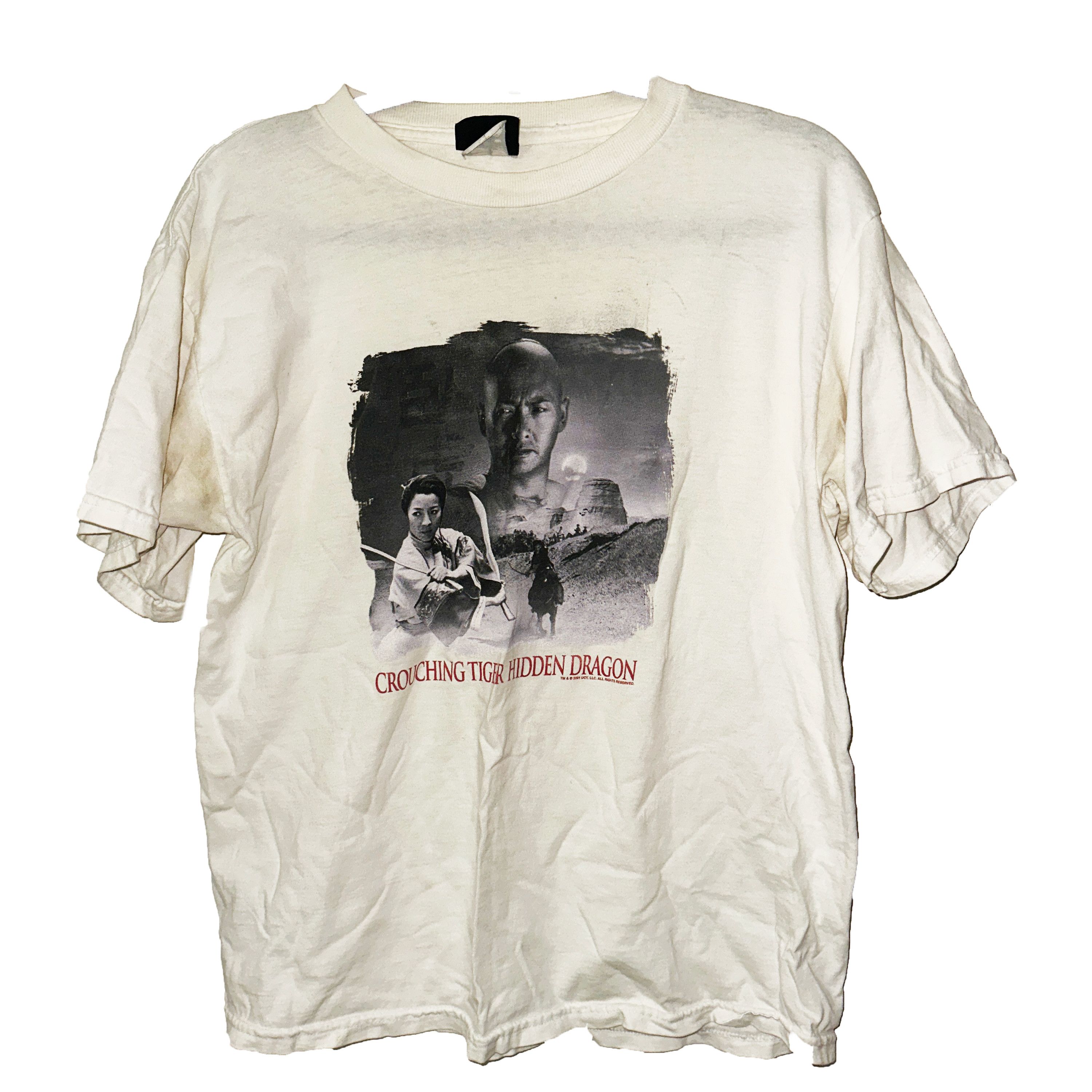 Vintage Crouching Tiger, Hidden Dragon VINTAGE 2000s T-Shirt Size US S / EU 44-46 / 1 - 1 Thumbnail