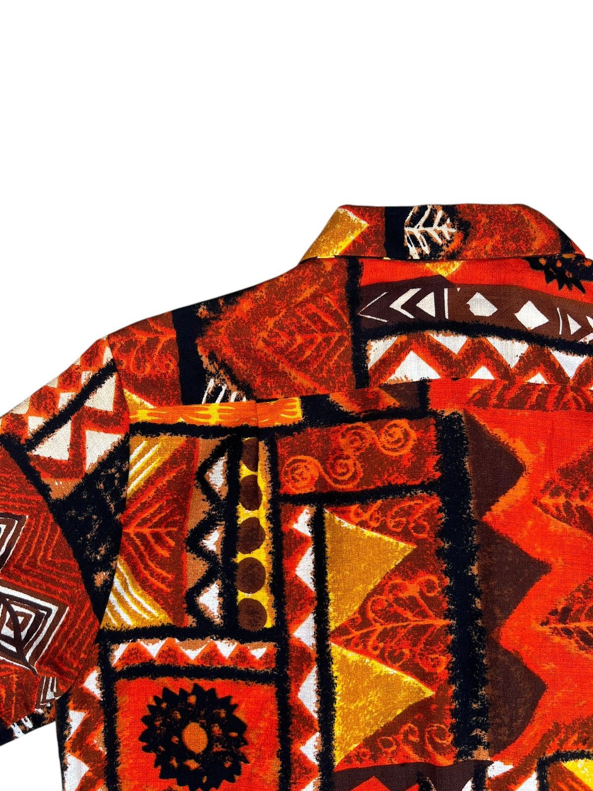 Vintage Vintage 60s 70s Royal Hawaiian Barkcloth Hawaii Shirt Size US M / EU 48-50 / 2 - 15 Thumbnail