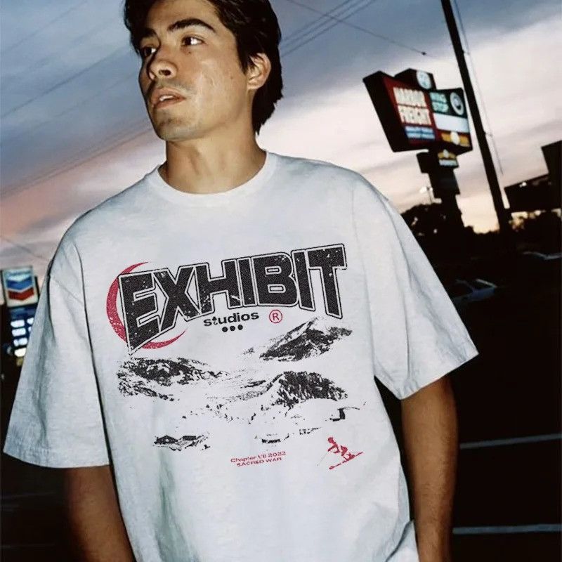 Designer × Vintage Streetwear Aesthetic T-Shirt Summer 2025 Size US L / EU 52-54 / 3 - 3 Thumbnail