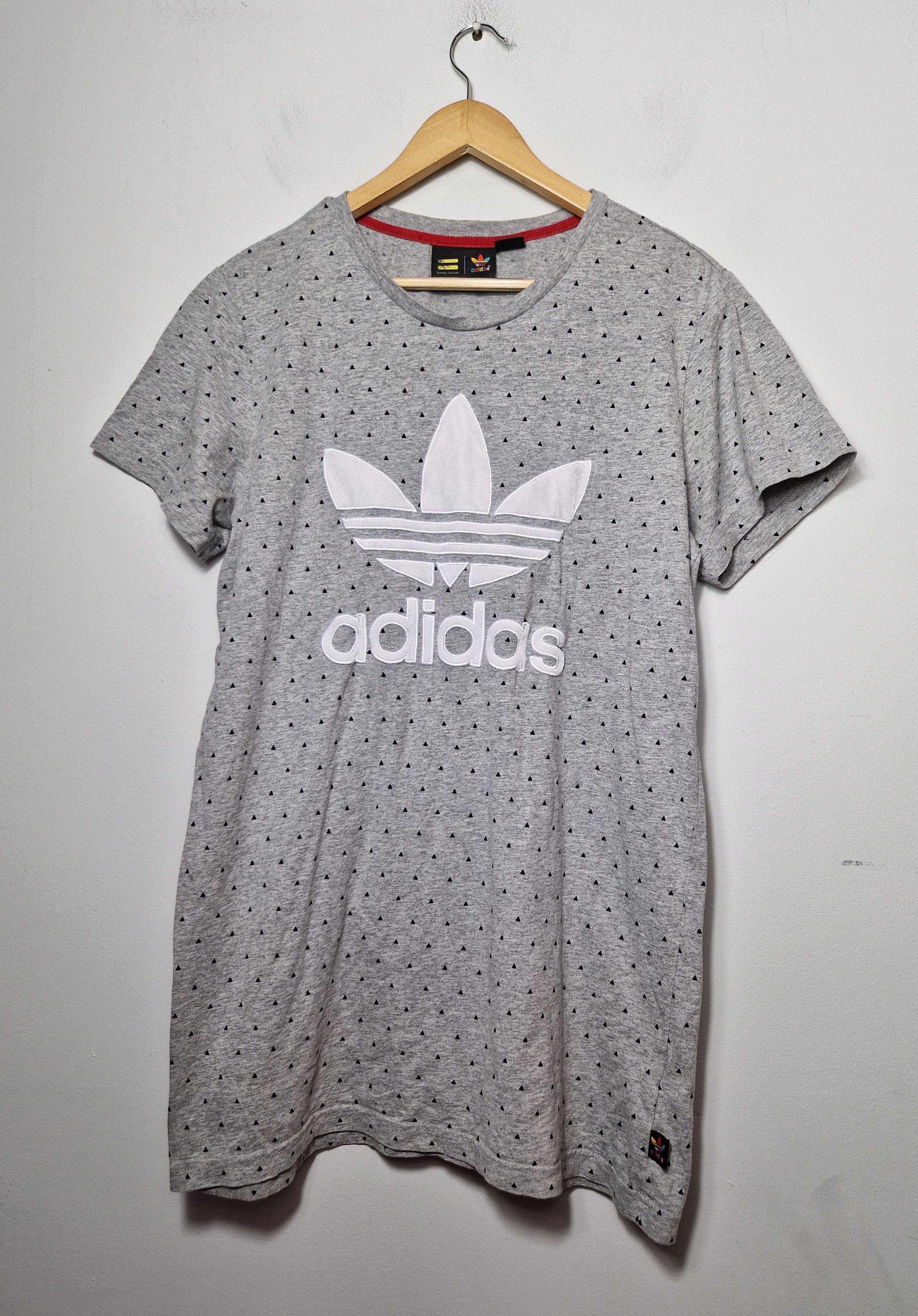 Adidas × Pharrell Adidas x Pharrell Williams big logo tee Size US M / EU 48-50 / 2 - 1 Thumbnail