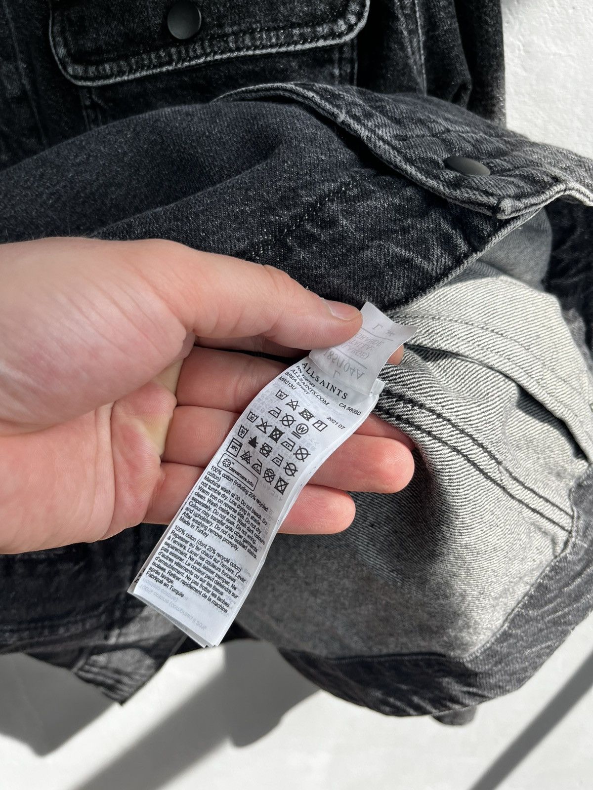 Allsaints × Hypebeast Allsaints jacket Size US L / EU 52-54 / 3 - 8 Thumbnail
