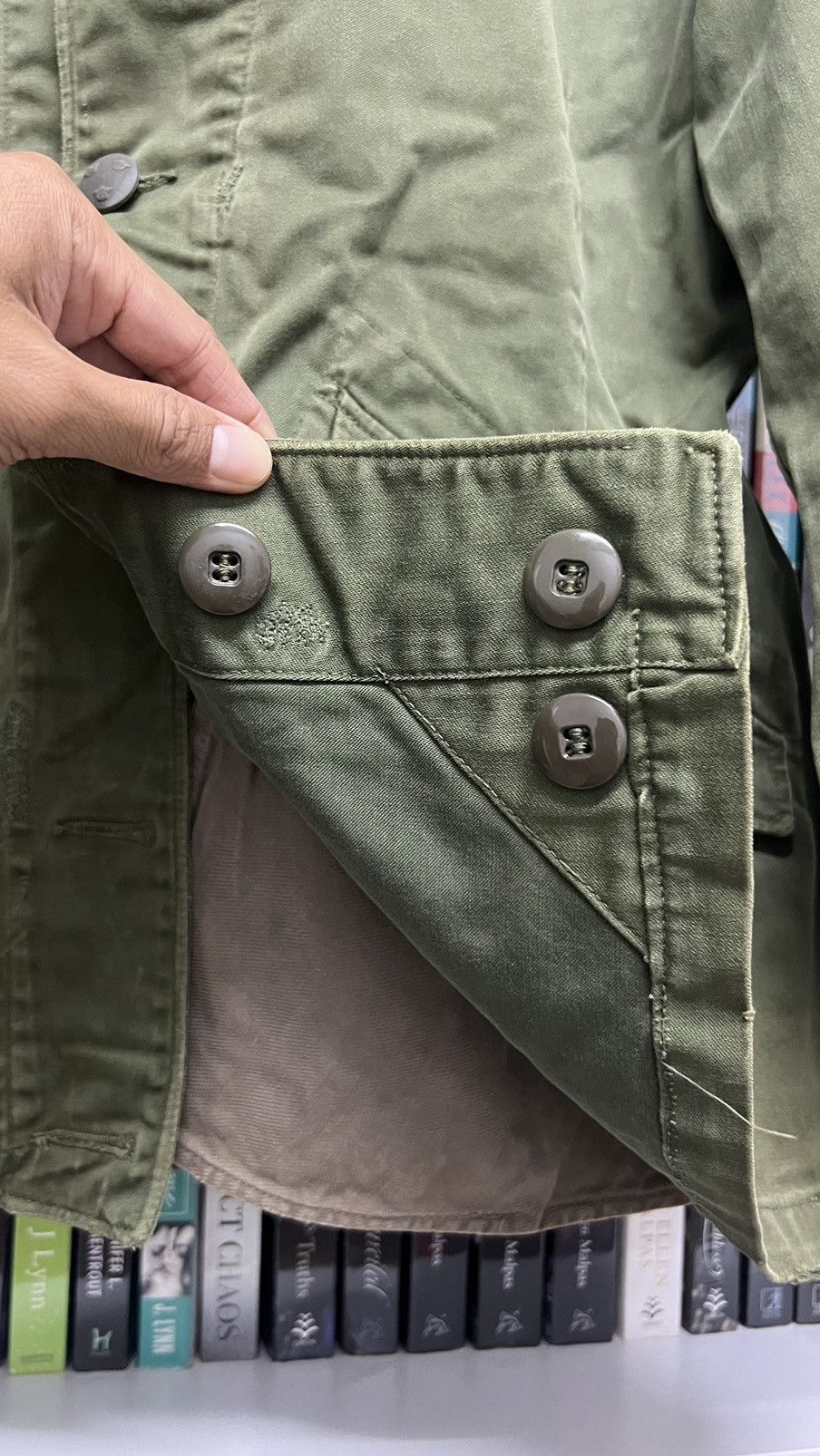 Vintage Vintage 1960s Military Field Jacket Size US M / EU 48-50 / 2 - 14 Thumbnail