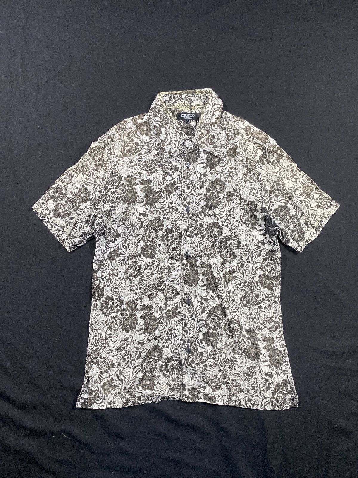 Tornado Mart Japanese Tornado Mart flower full print short slevee Size US M / EU 48-50 / 2 - 1 Thumbnail